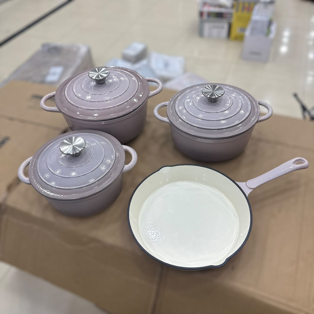 Vmigo 7pcs Cast Iron Cookware Set VM-07