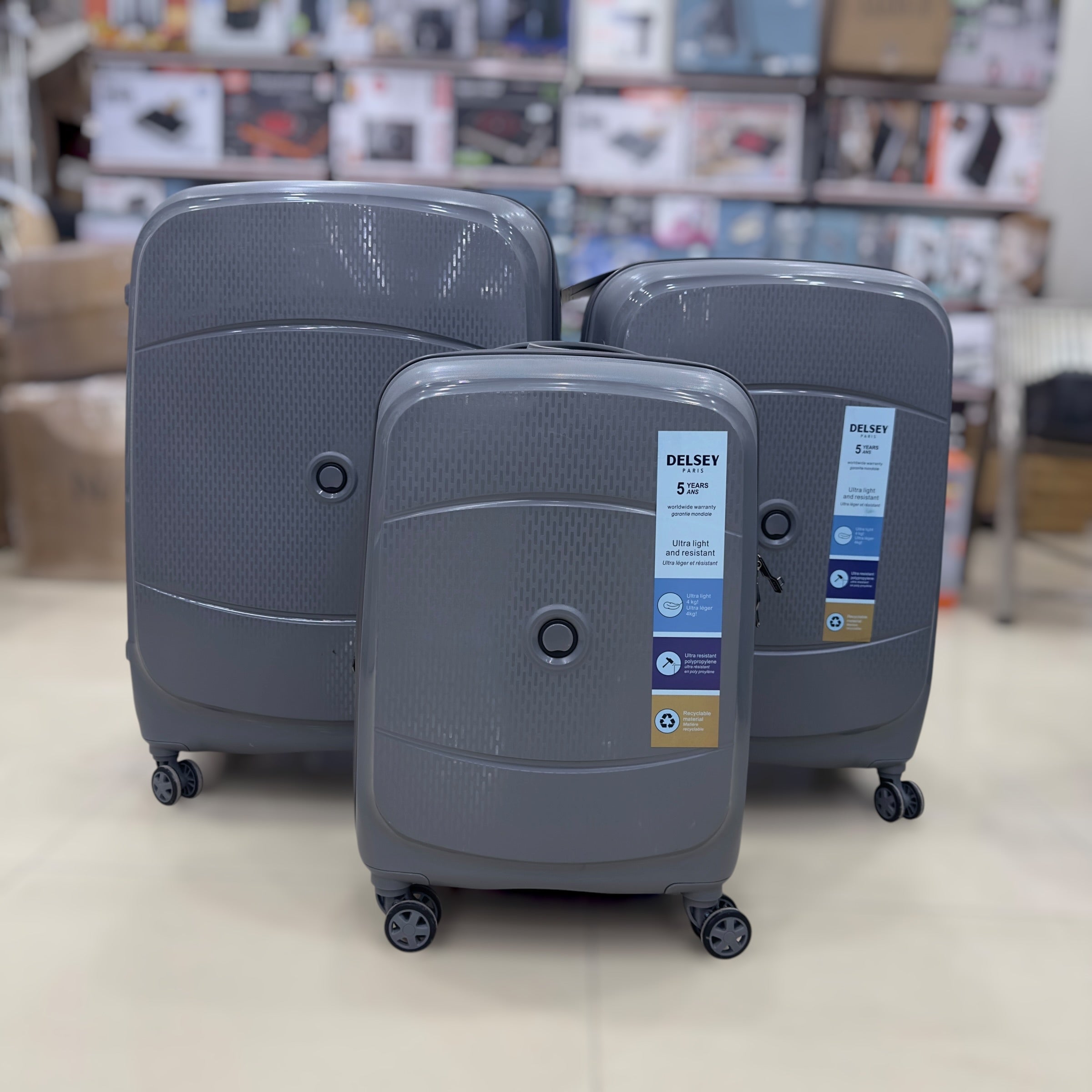 Delsey Paris Initial Luggage Set