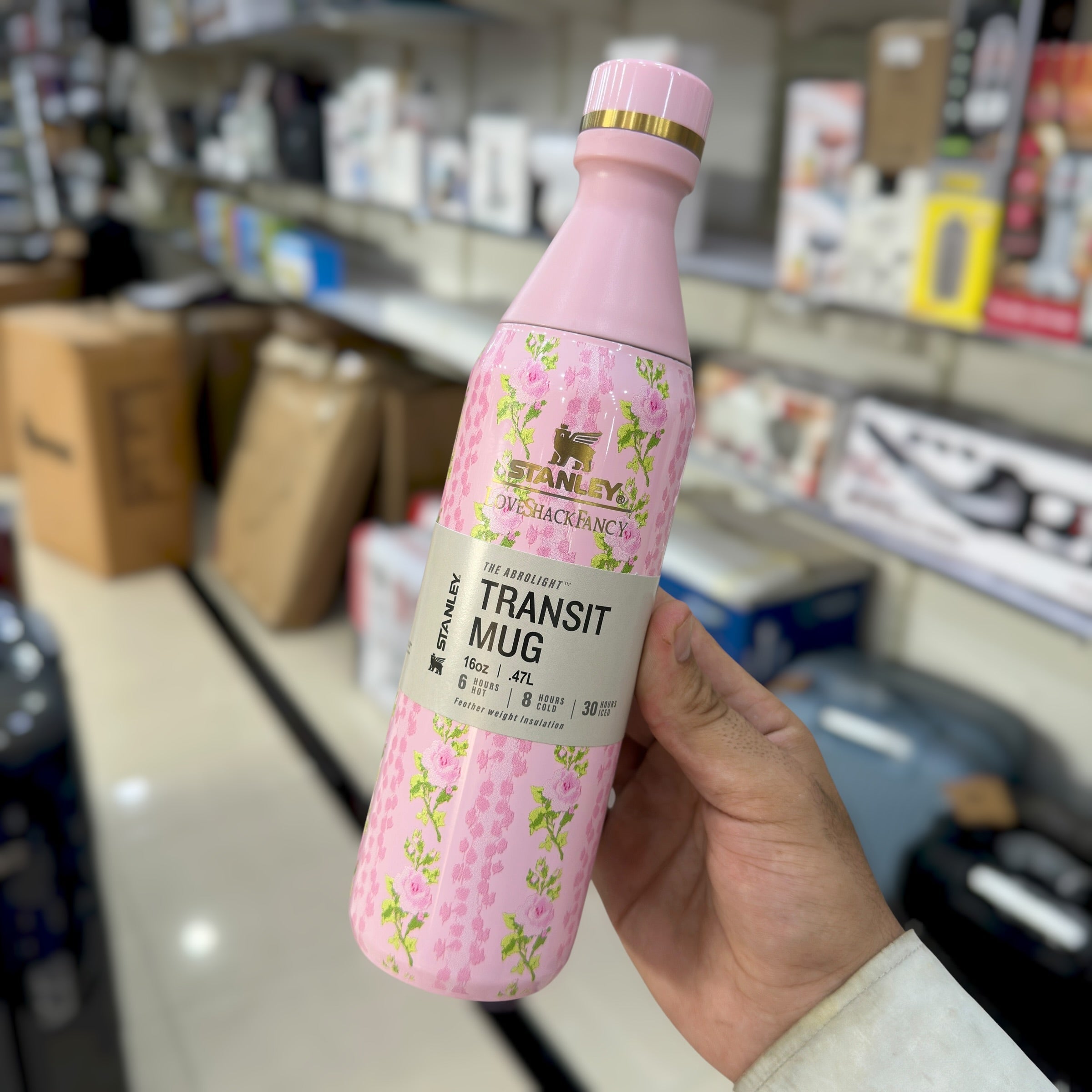 2 in 1 Transit Slim Water Bottle 0.47L