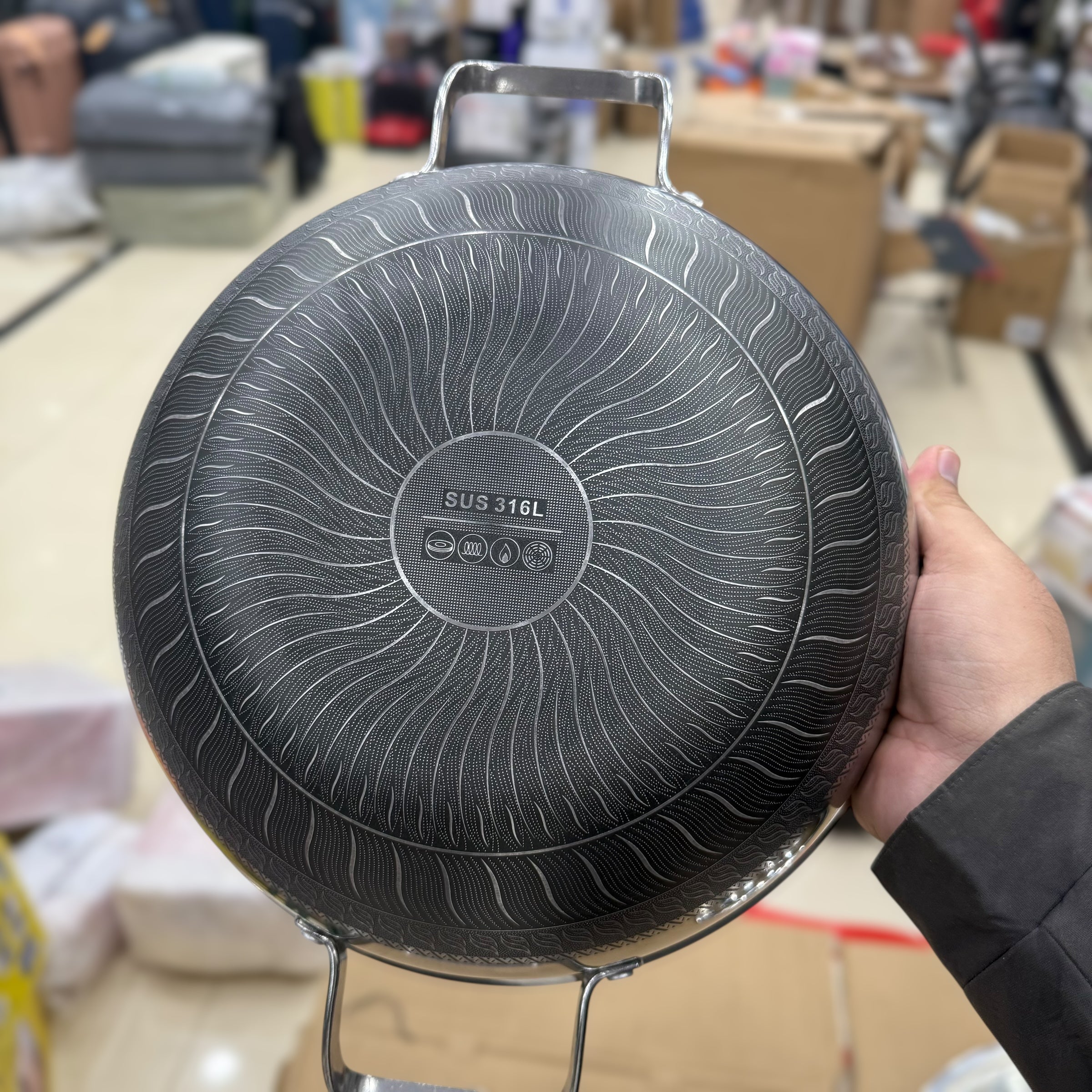 Flanek Laser Coated Deep Size Handi
