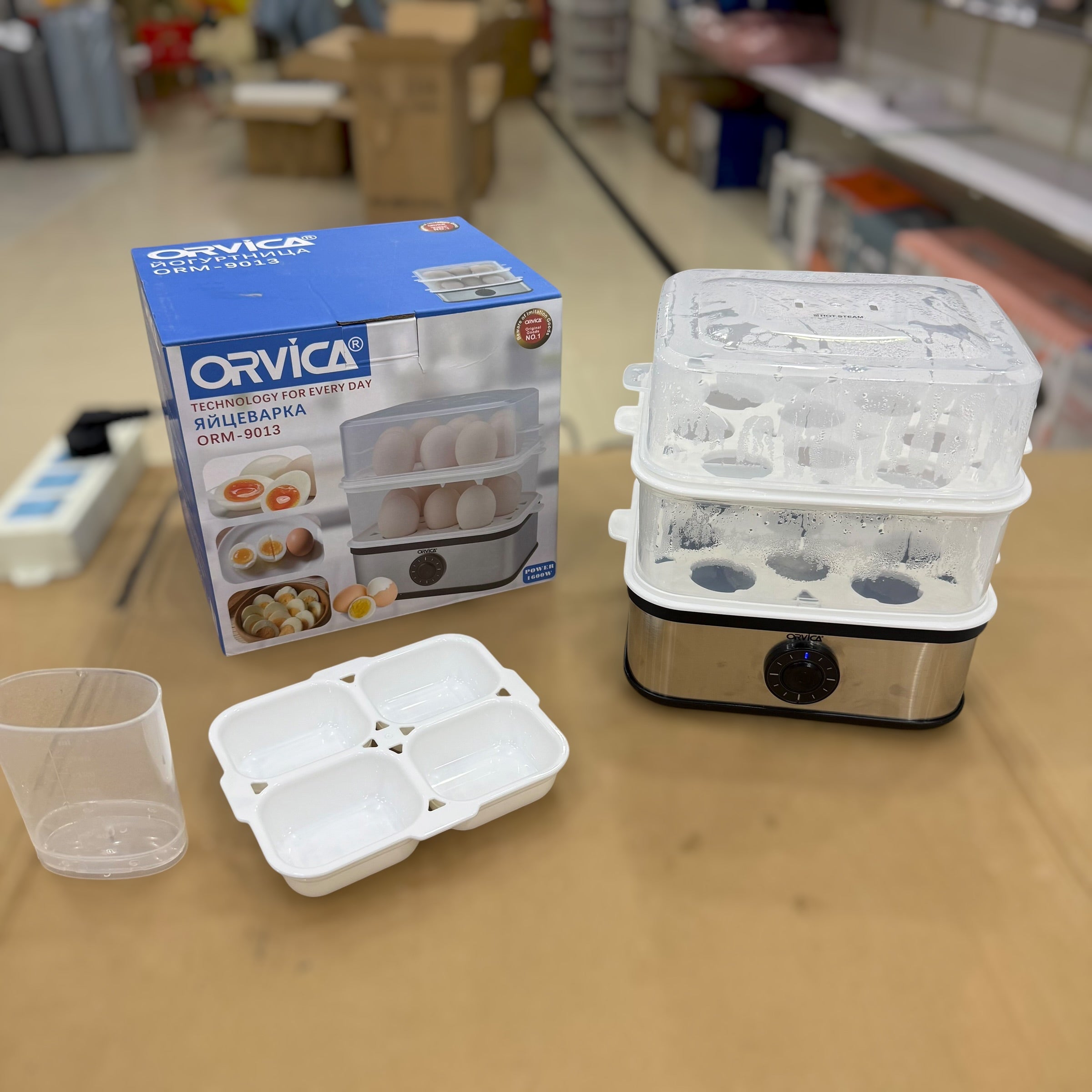 Orvica Double Floor 16 Eggs Boiler ORM-9013