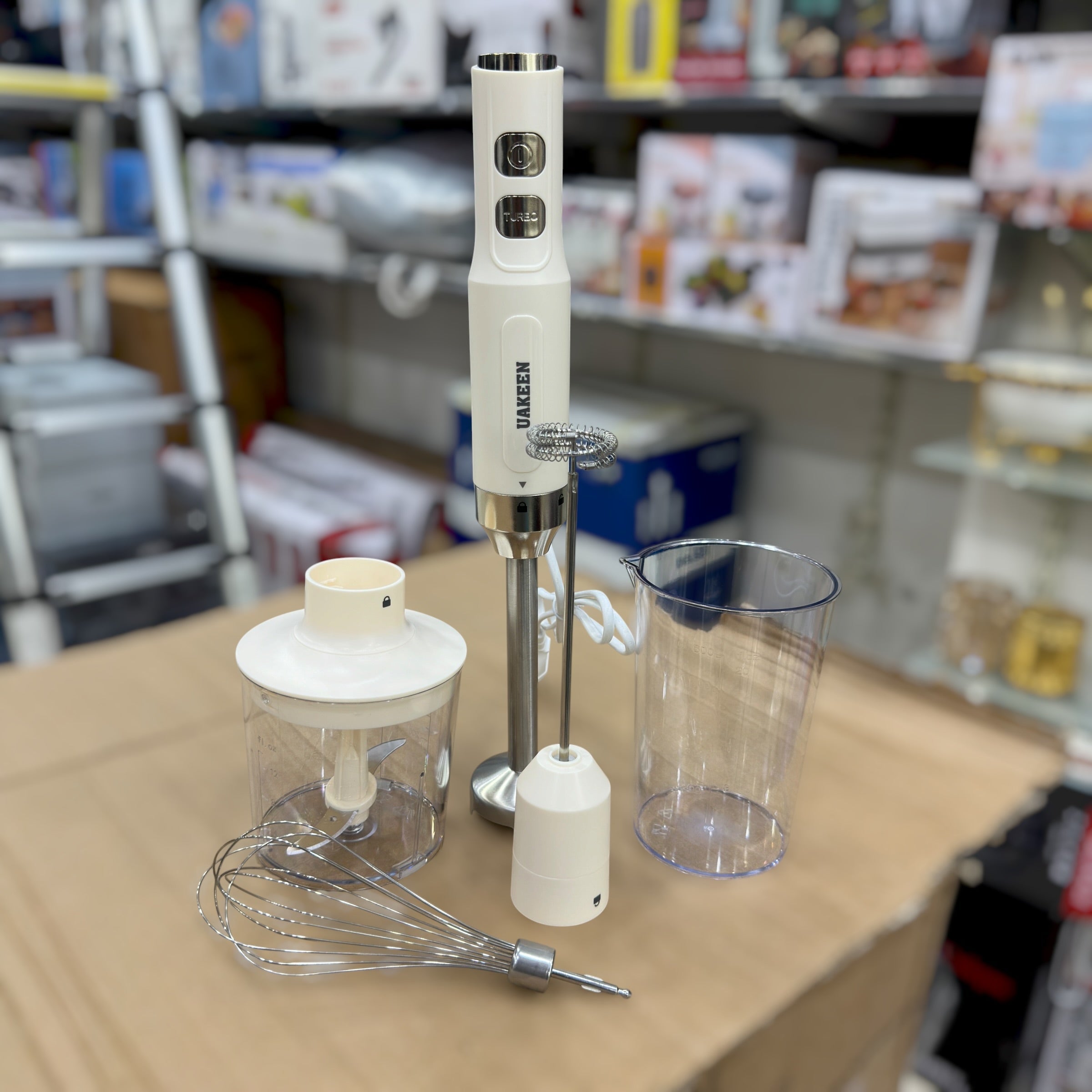 Uakeen 5 in 1 Electric Hand Blender Set  ZL-527