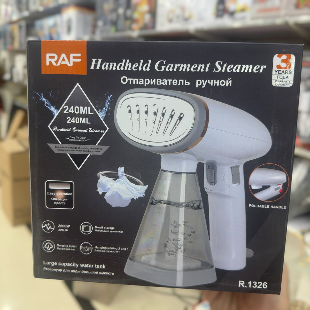 RAF Handheld Garment Steamer 1326