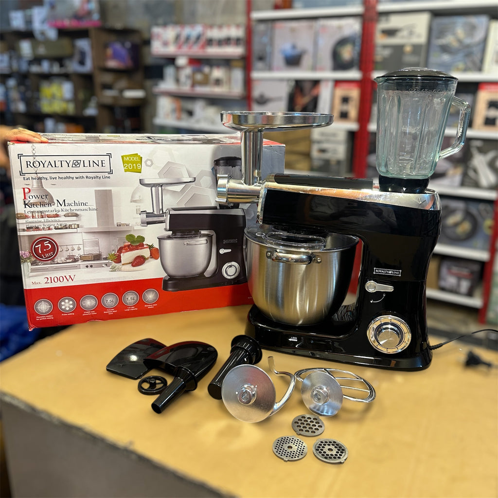 Royalty Line 3-in-1 Stand Mixer & Kitchen Machine