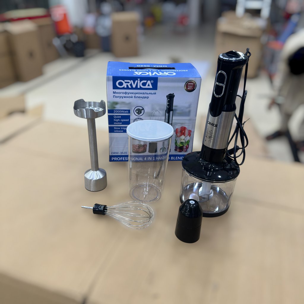 Orvica 4 in 1 Hand Blender Set ORM-3620