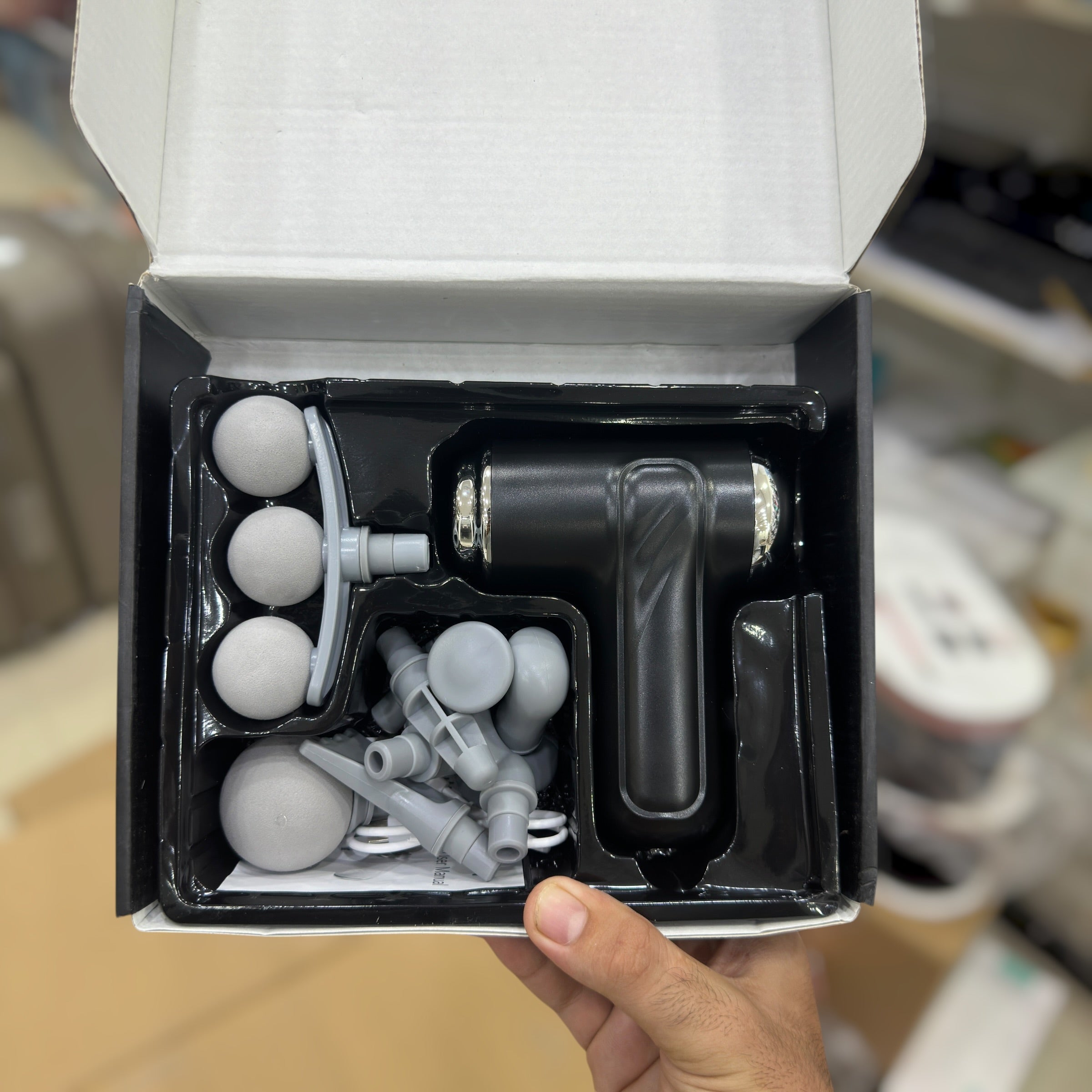 Blueidea 9 Heads Facial Gun Massager BLD-130