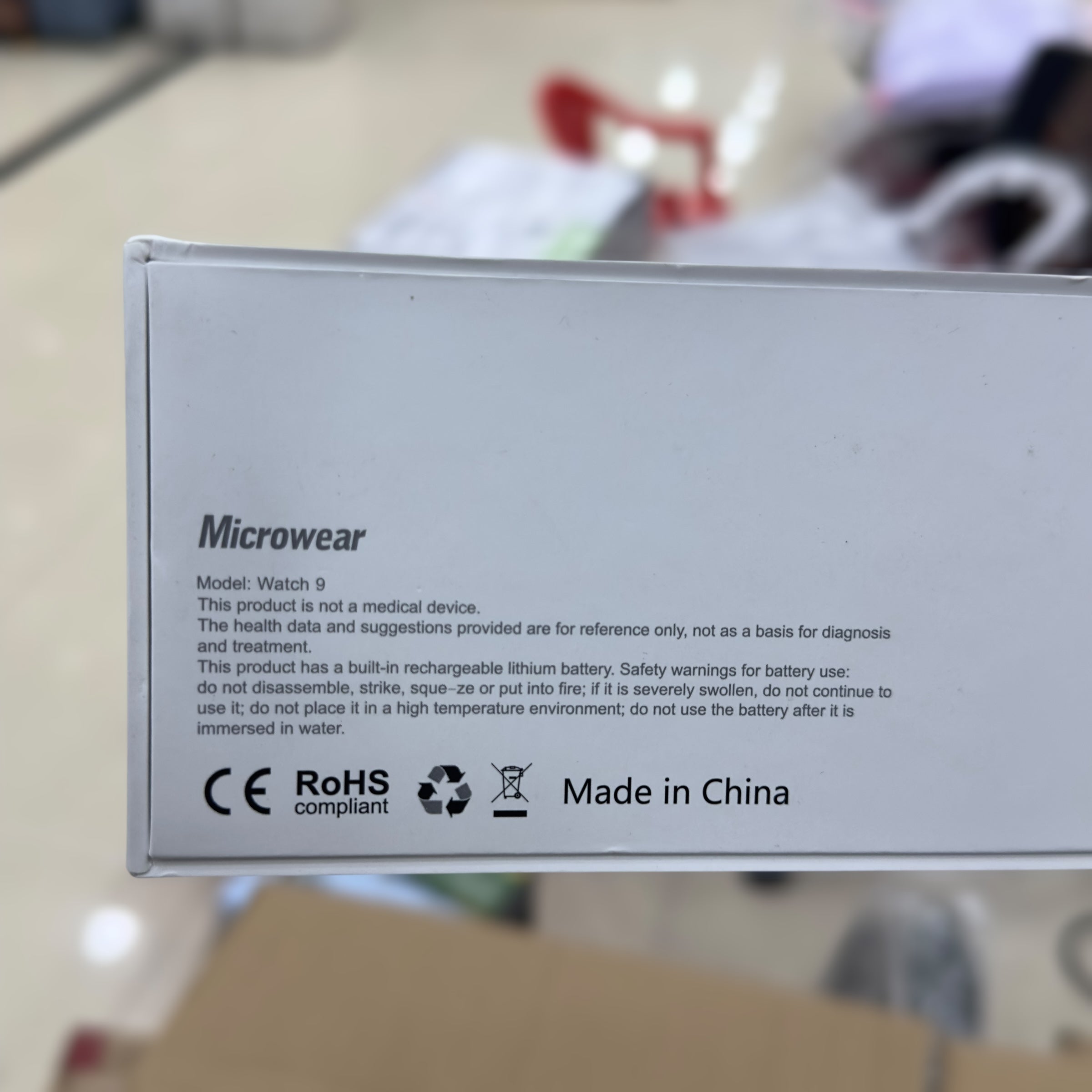 Microwear Watch9 Smart Watch