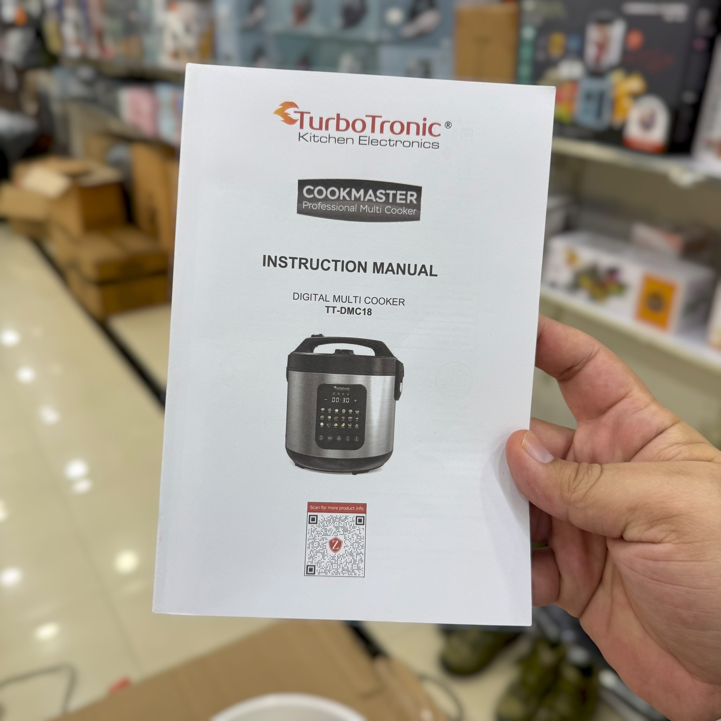 TurboTronic 5L Electric Pressure Cooker