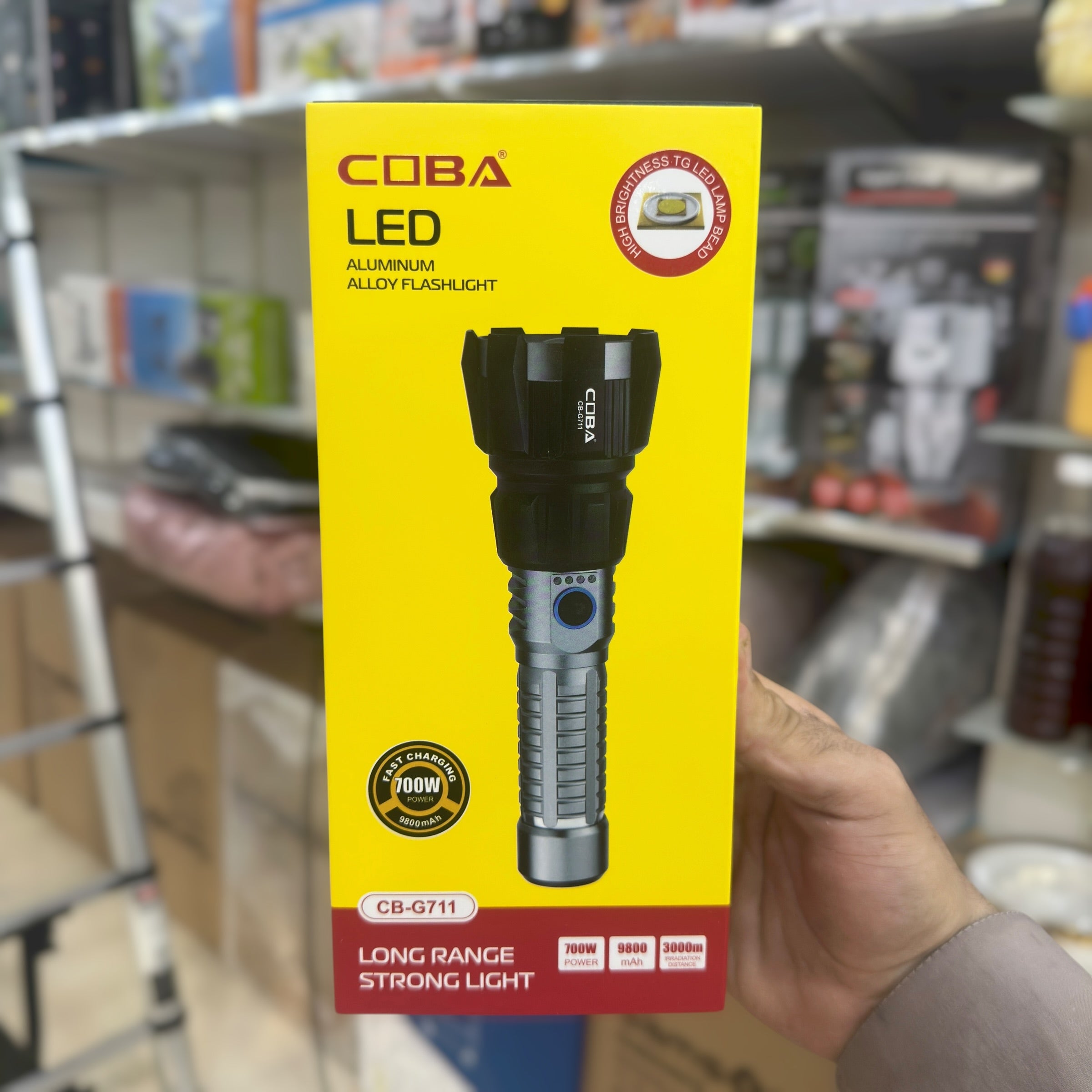 Coba Aluminum Alloy Flashlight Torch