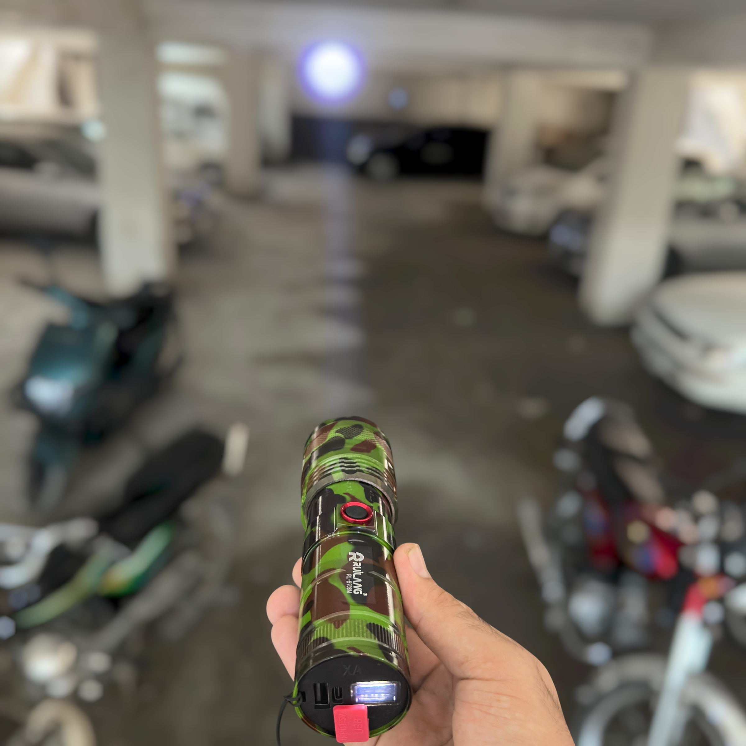 Ruilang Multimodes Torch with Power Bank XA-B708