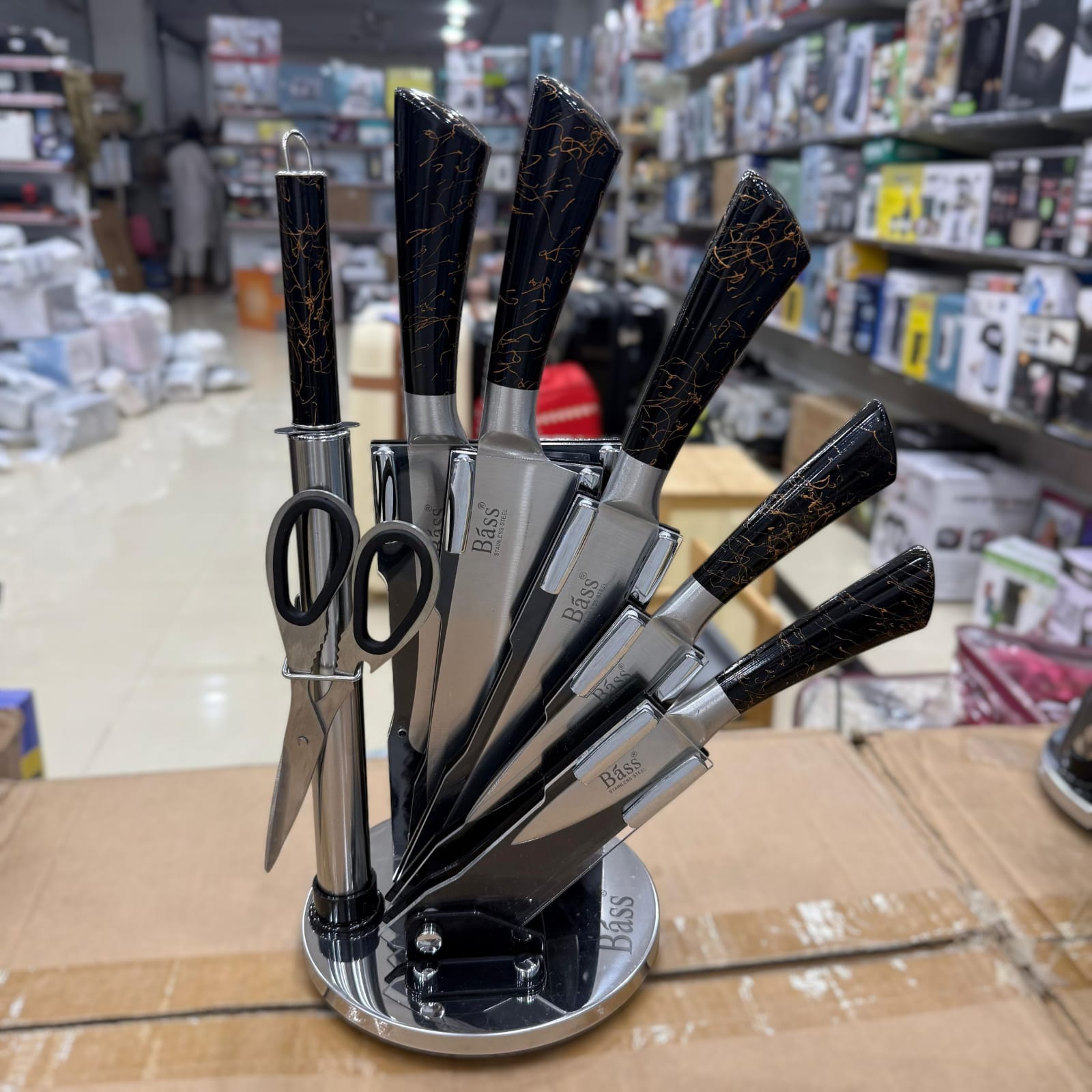 Bass 8pcs Kitchen Knife Set