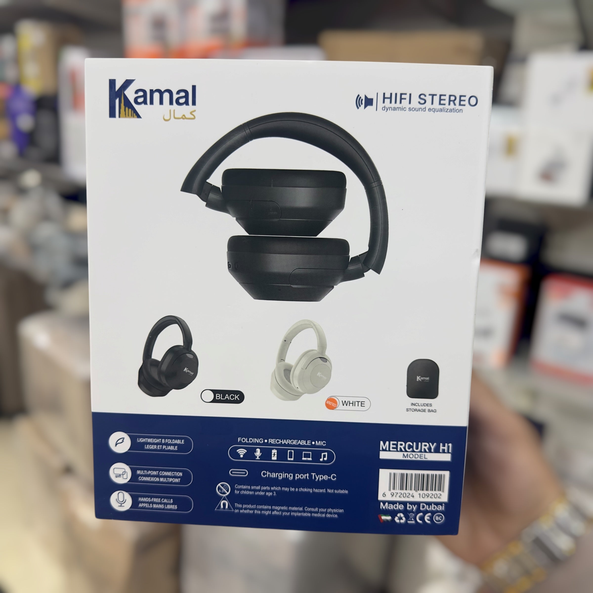 Kamal Wireless Gaming Headphones Mercury H1