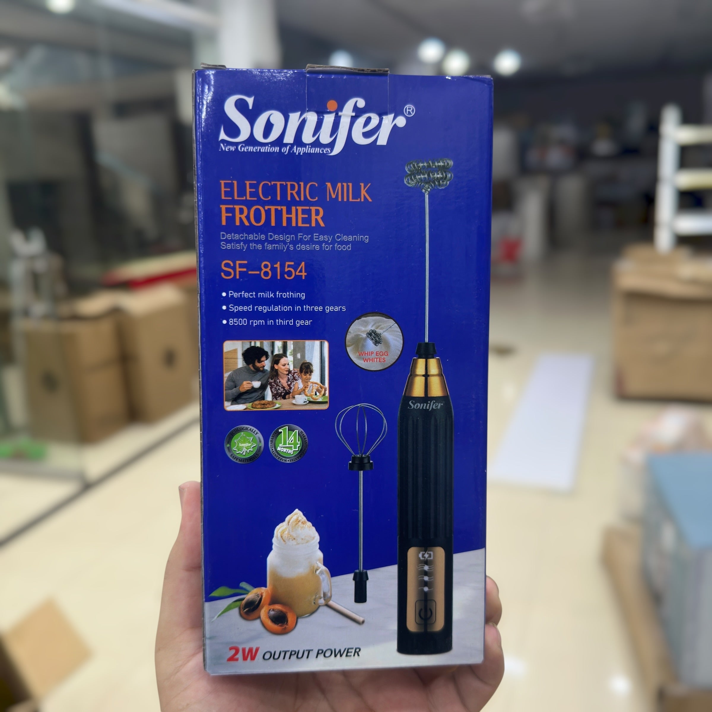 Sonifer Chargeable Milk Frother SF-8154