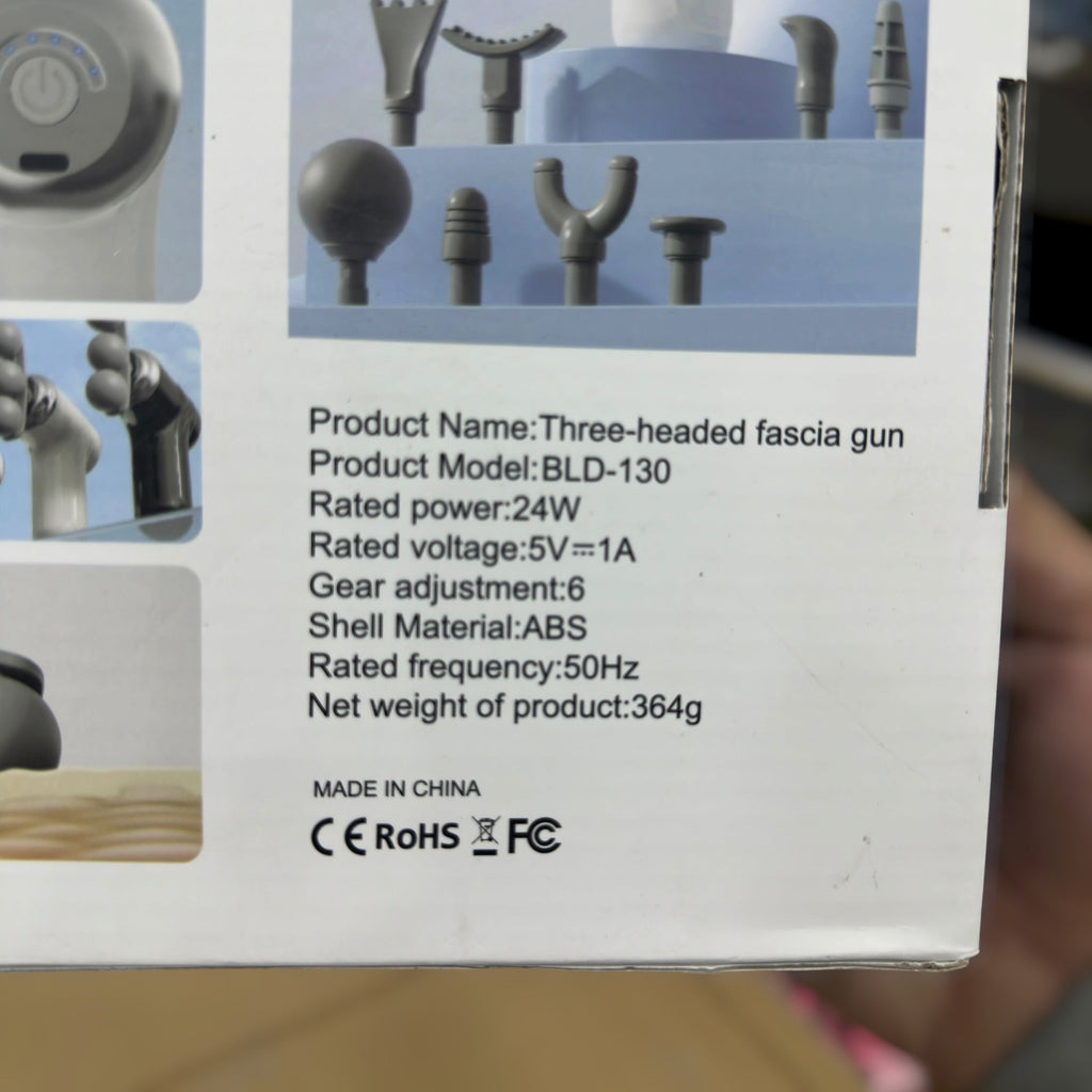 Blueidea 9 Heads Facial Gun Massager BLD-130