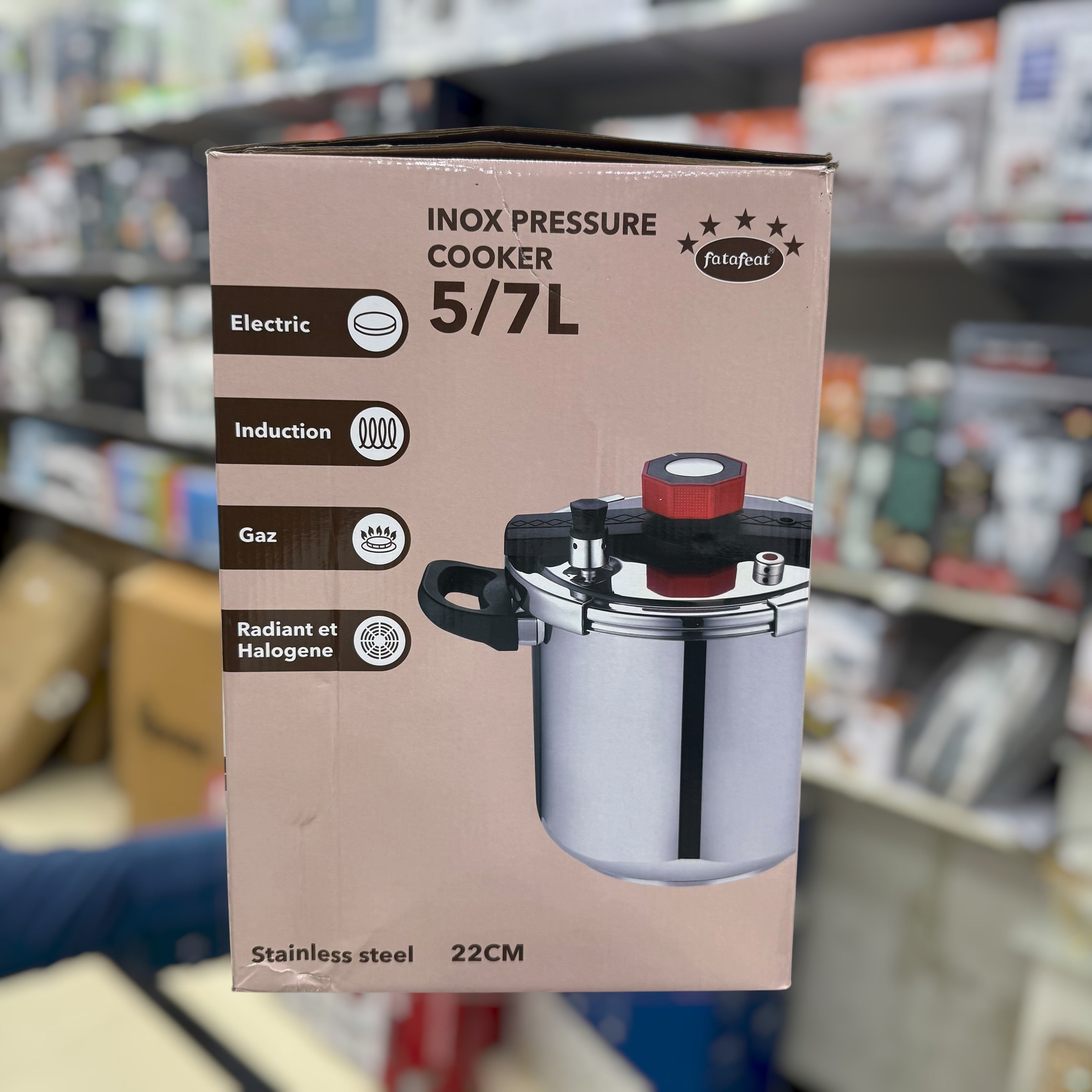 FATA Inox Spain 3 in 1 Automatic Pressure Cooker