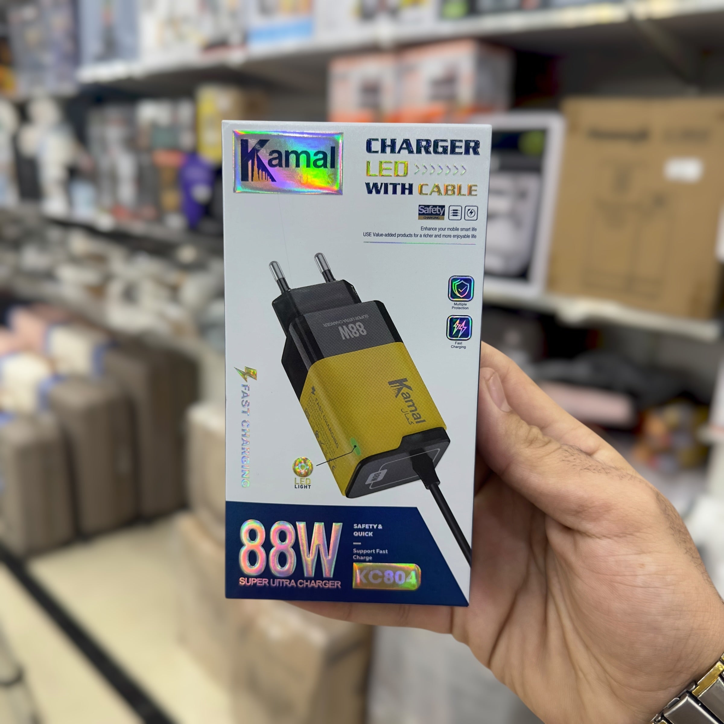 Kamal 88W Fast Charger KC804