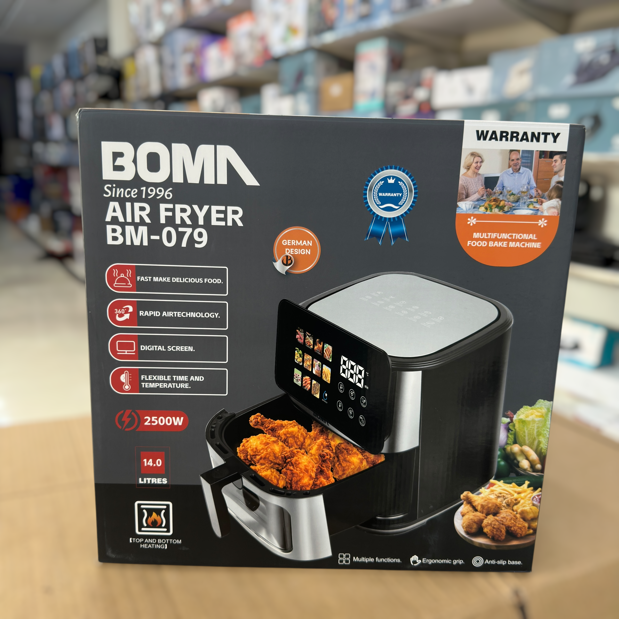 Boma 14L Top & Bottom Heating Air Fryer BM-079