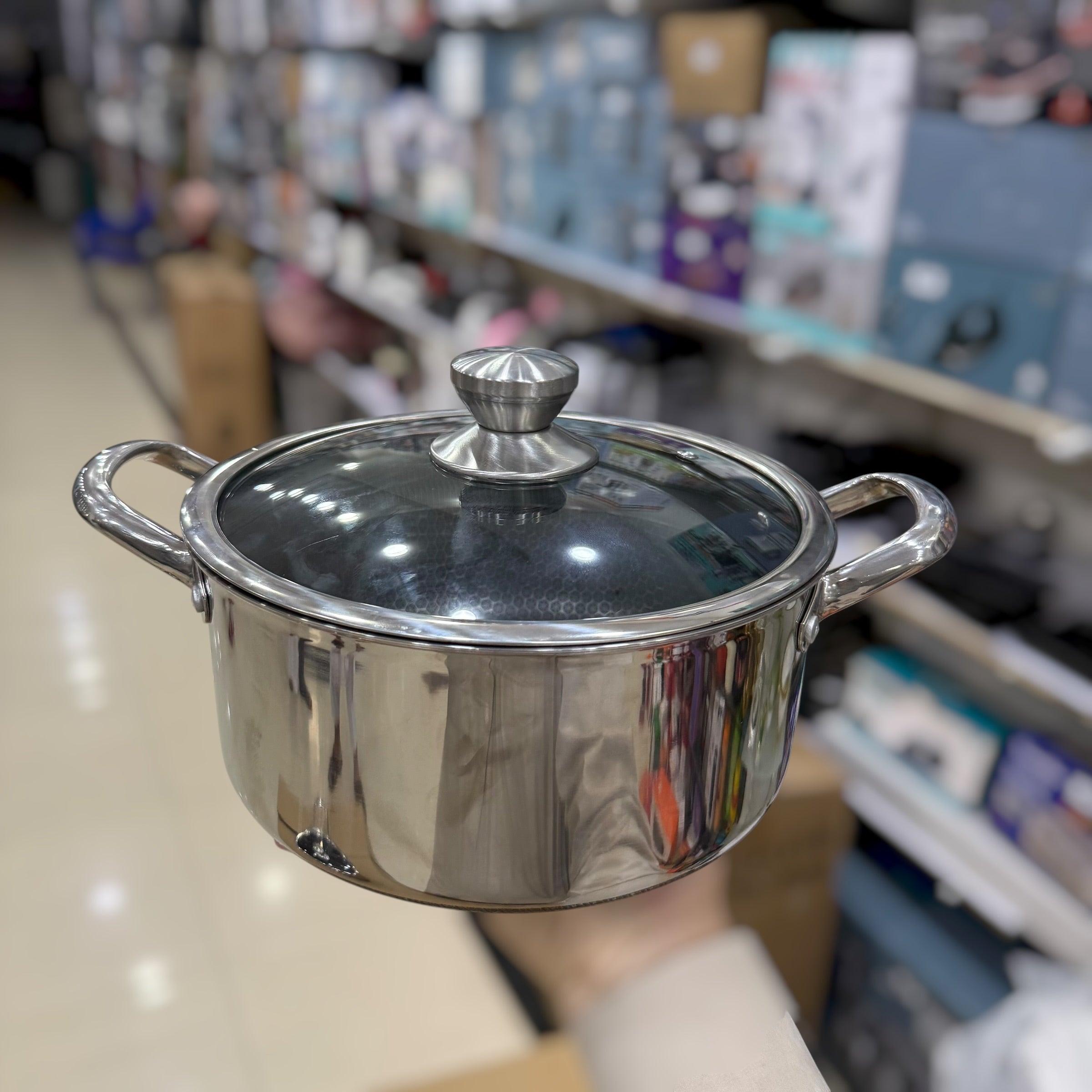 Imported Loose Laser Coated Casserole with Lid