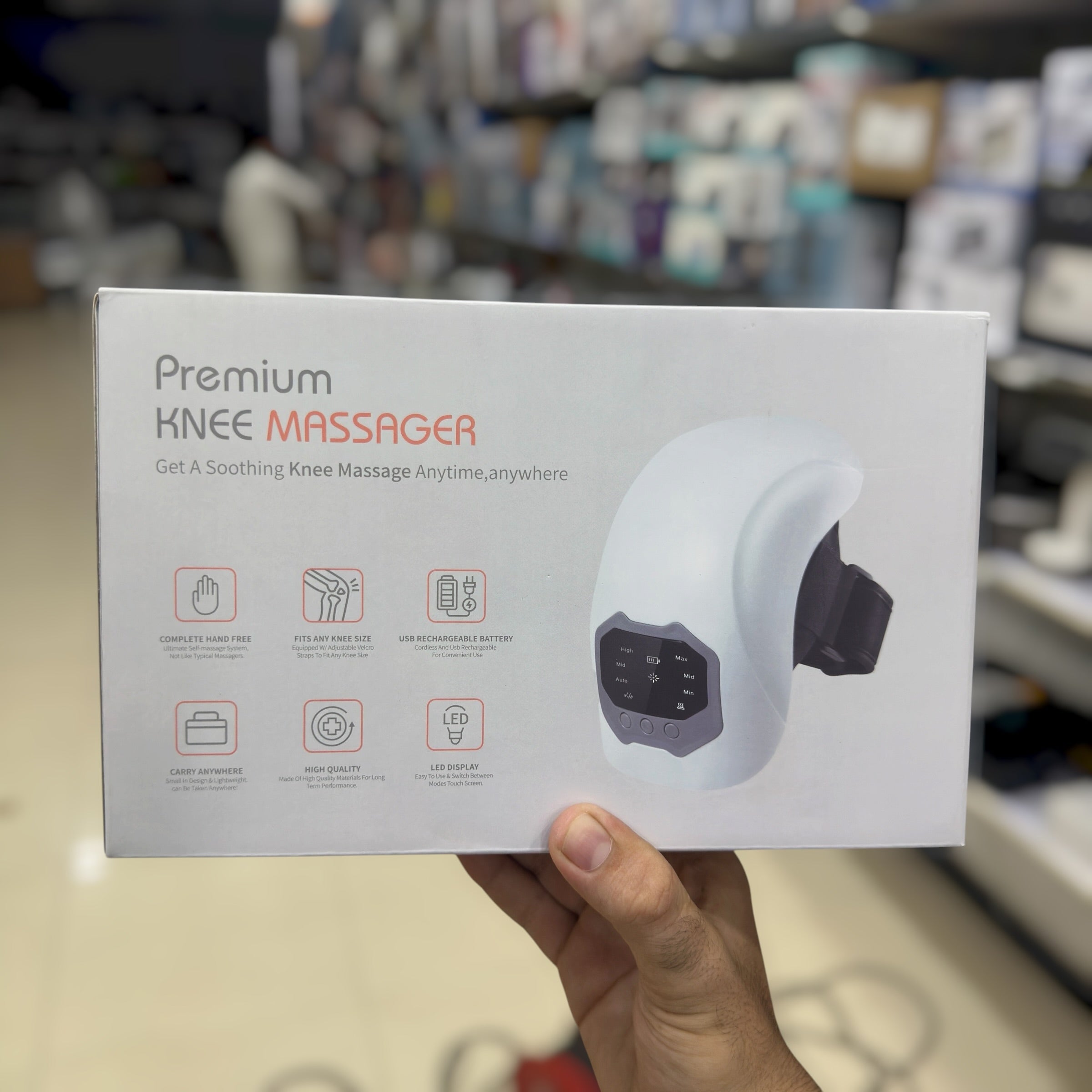 Premium Rechargeable Knee Massager