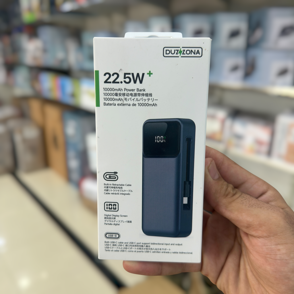 Duzzona 10000mAh Smart Power Bank