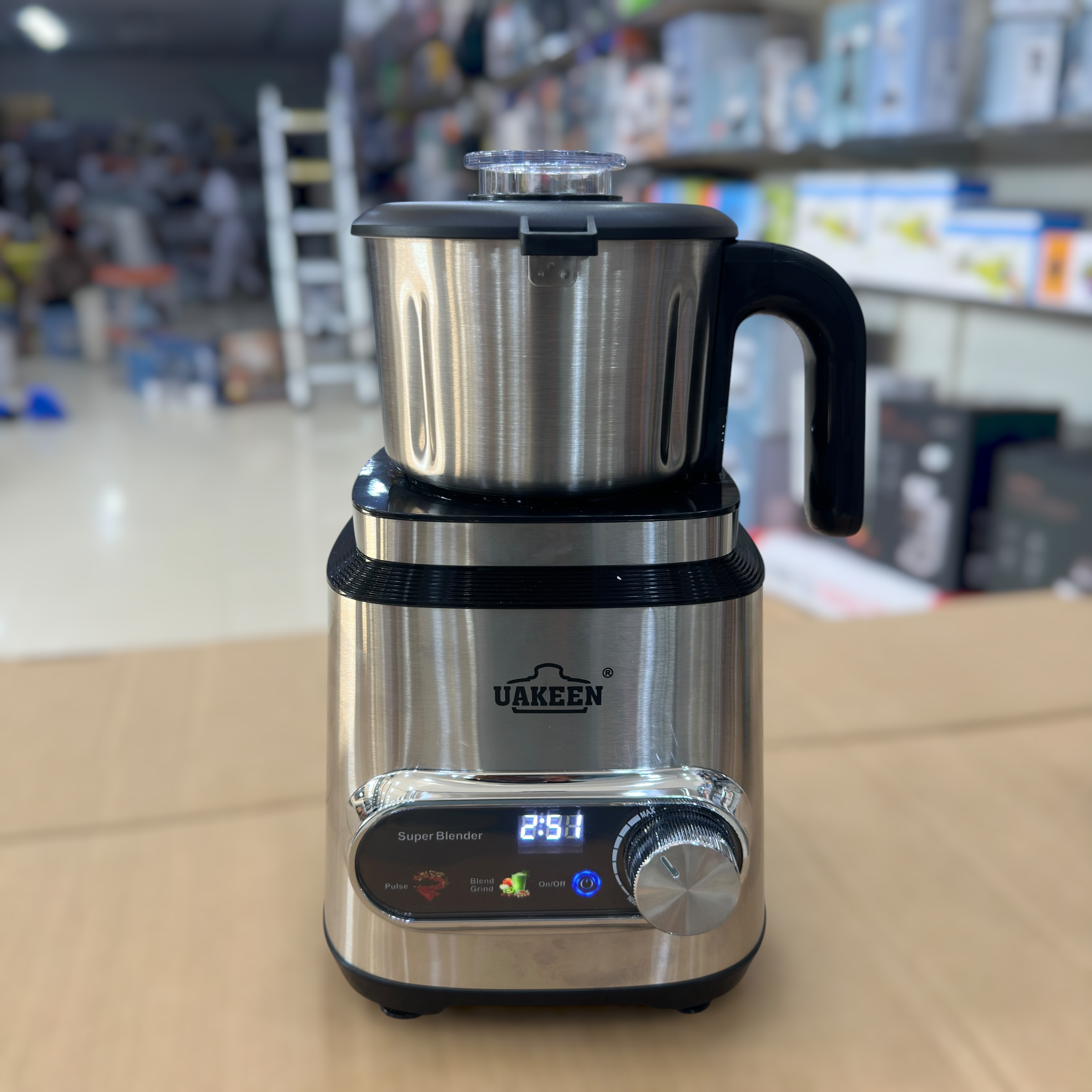 Uakeen Digital Blender With Grinder ZL-1313