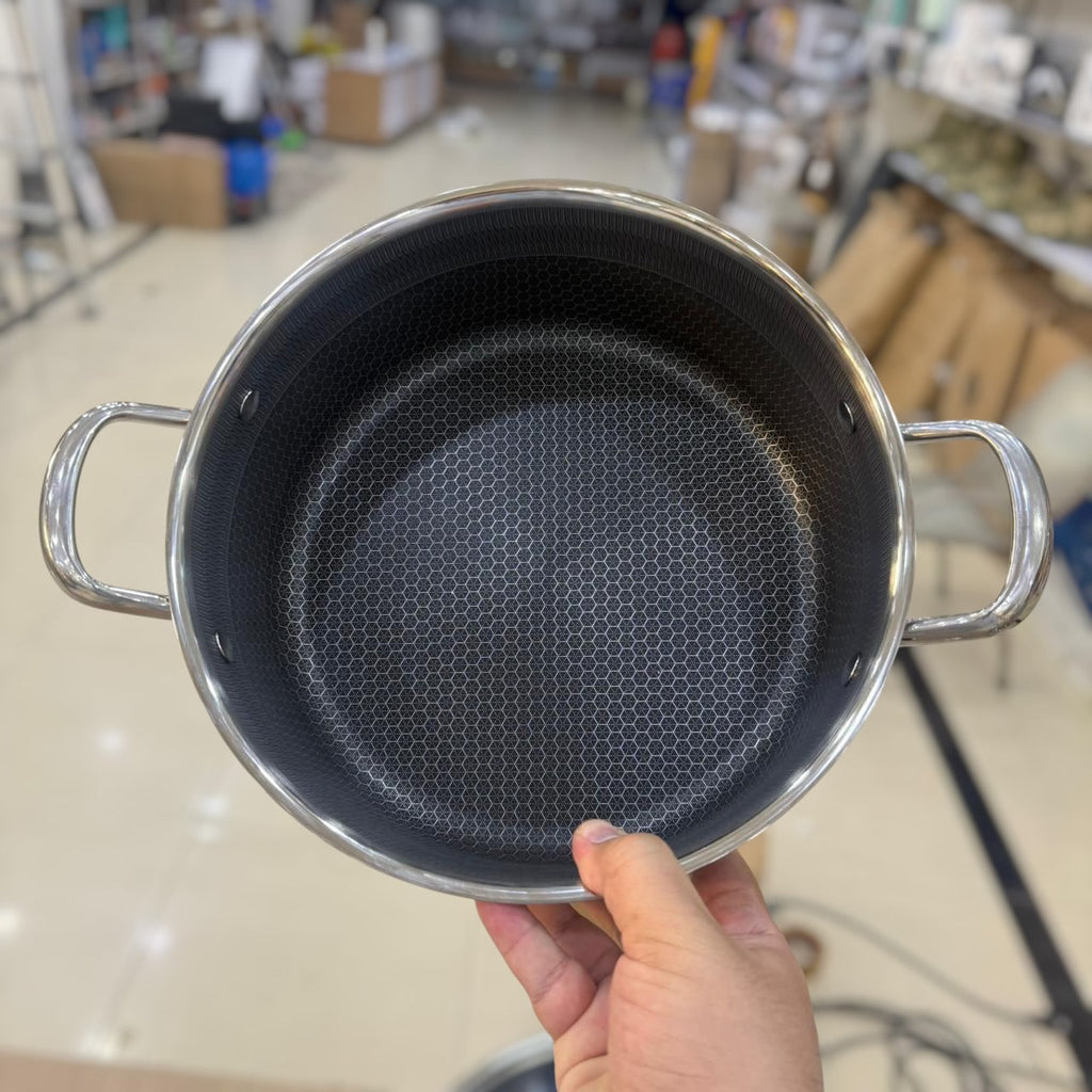 6pcs Deep Laser Coated Set Size = 26 to 30cm