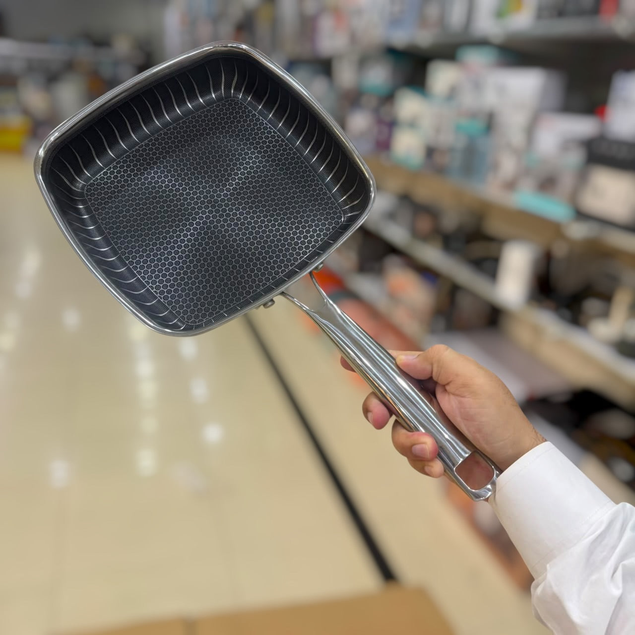 Laser Coated Square Frypan 26cm