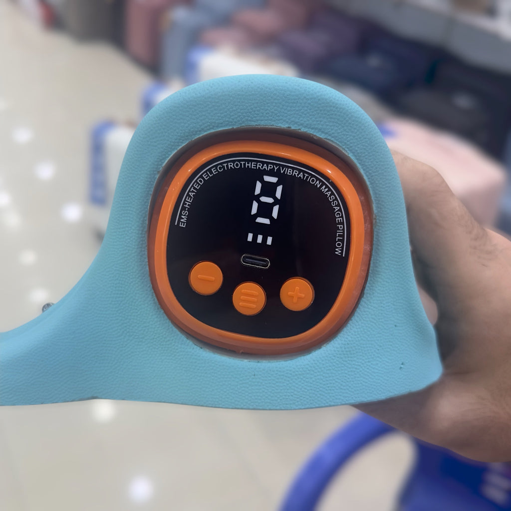 Heating Wave Vibration Electric Cervical Pillow