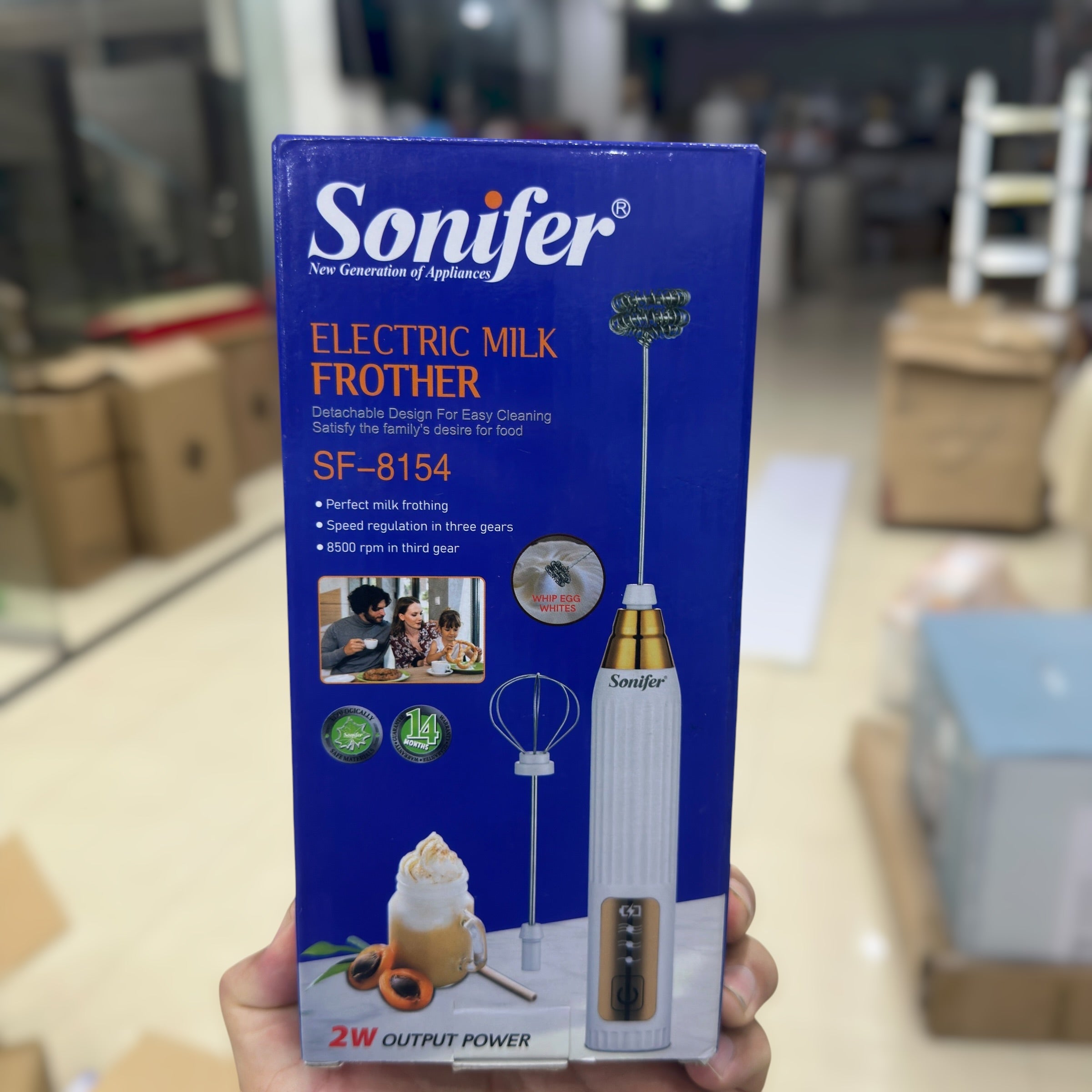 Sonifer Chargeable Milk Frother SF-8154