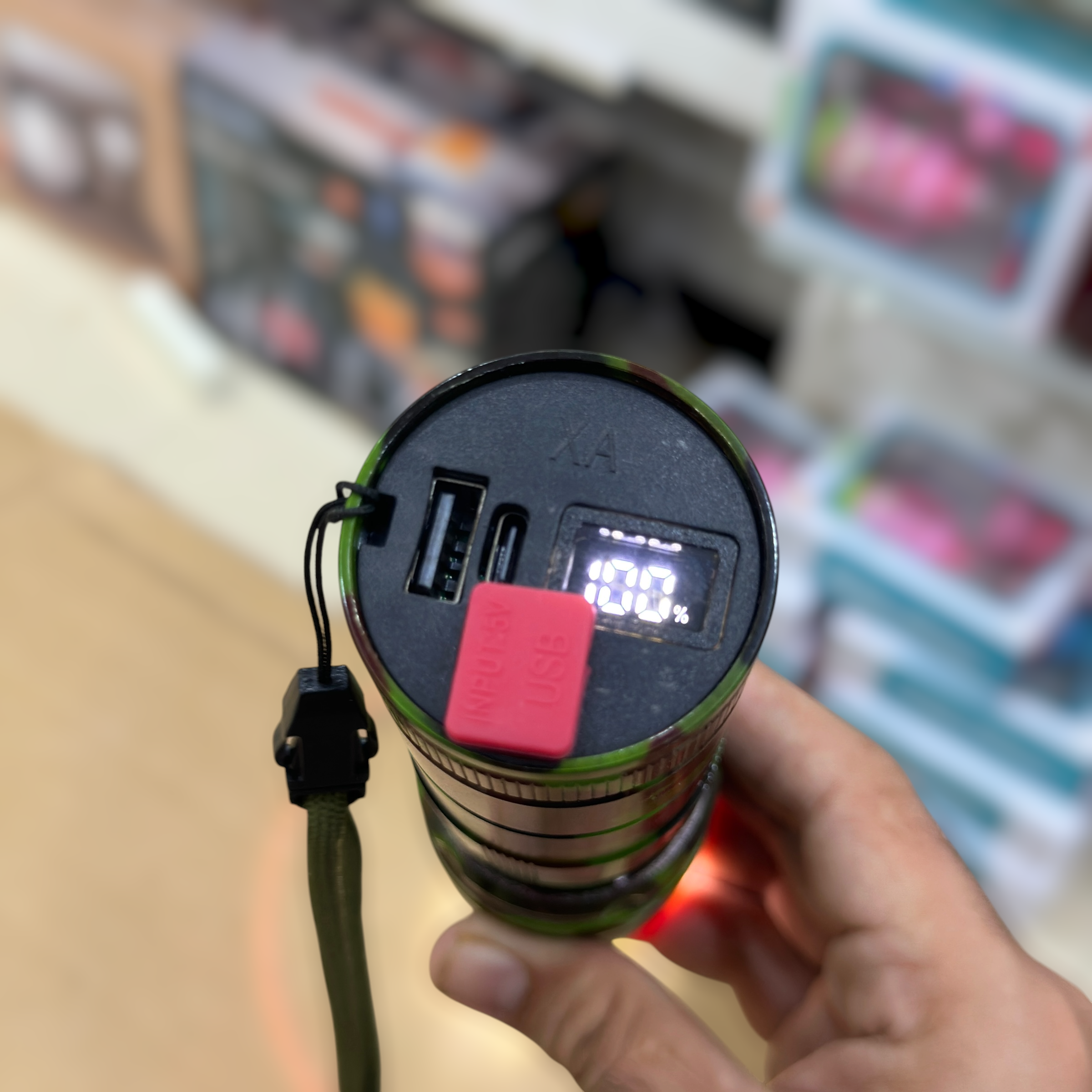 Ruilang Multimodes Torch with Power Bank XA-B708