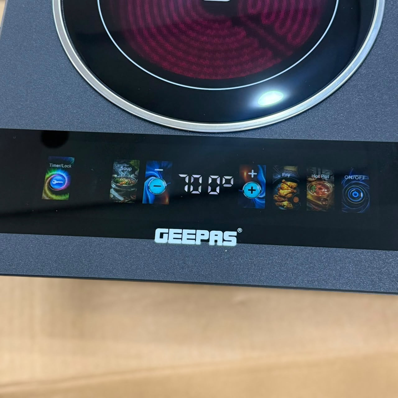 Geepas Digital Infrared Universal Hot Plate GIC33033P