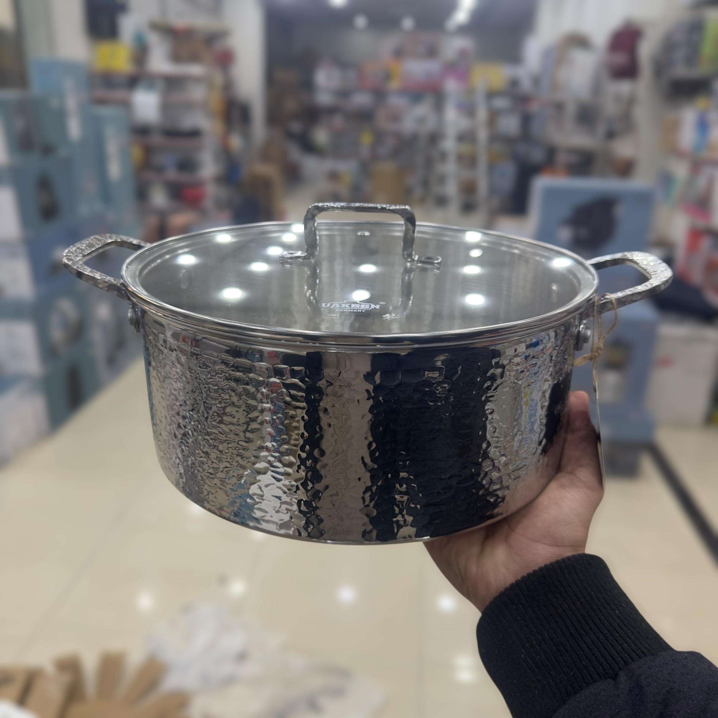Uakeen 6 Pcs Triply S/S Cookware Set