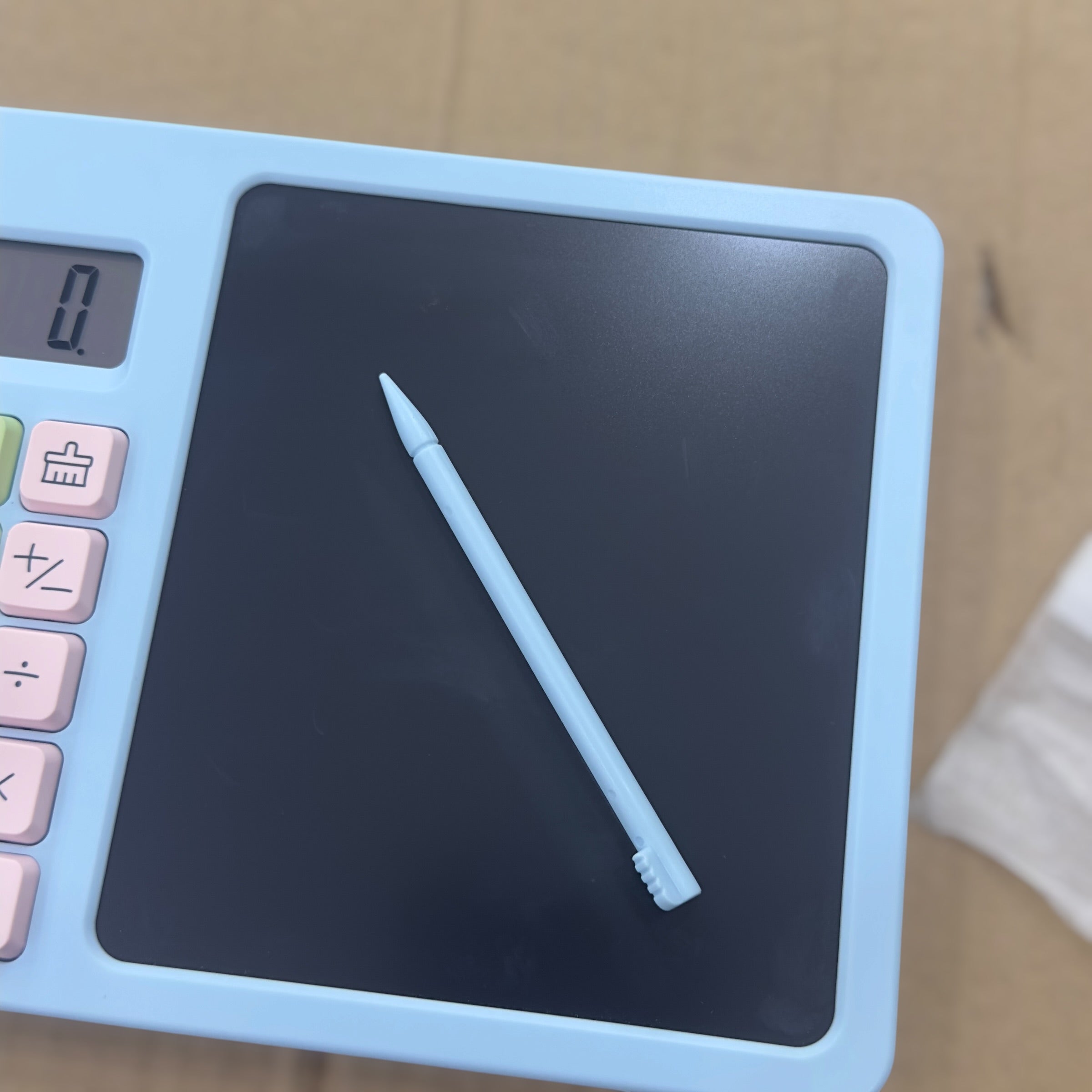 2 in 1 Calculator with LCD Screen Writing Board ZY-2208