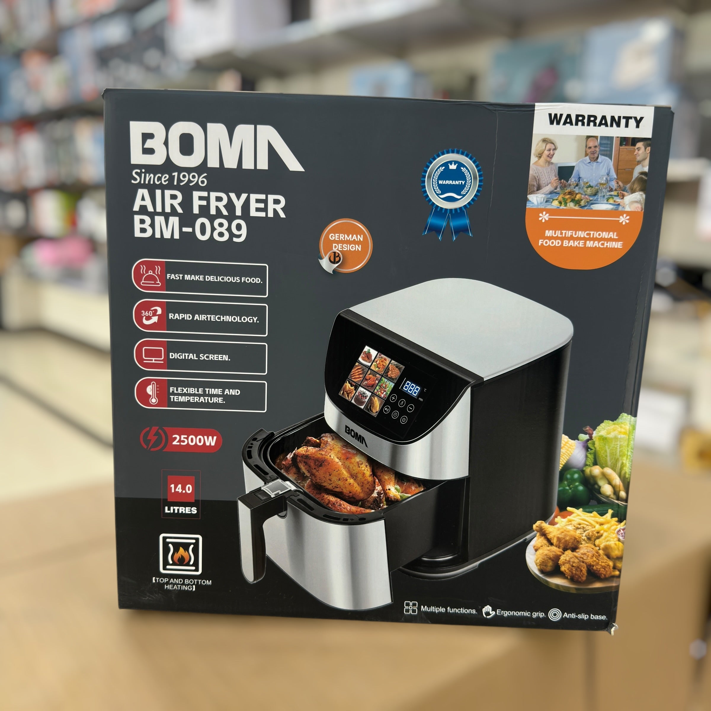 Boma 14L Digital Air Fryer BM-089