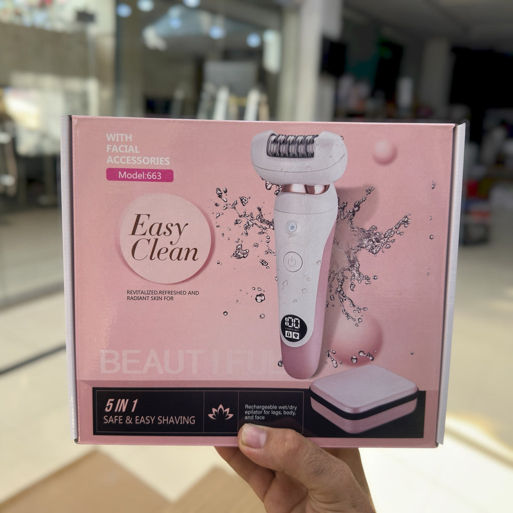 5 in 1 Washable Ladies Epilator Kit 663