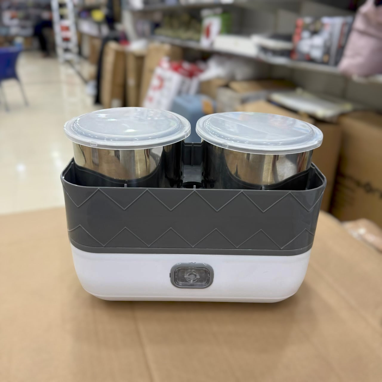 Electric Double Floor Lunchbox 2-L Capacity