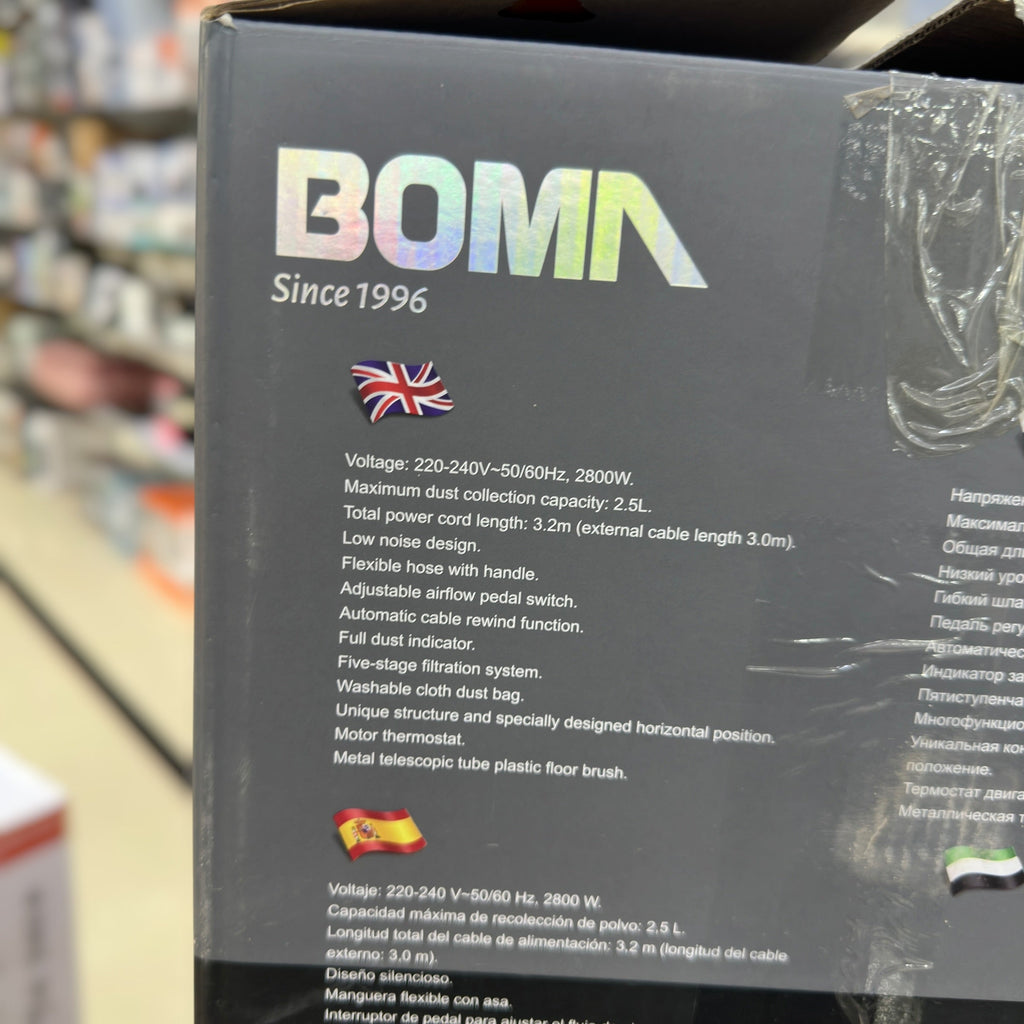 Boma 2.5L Vacuum Cleaner BM-916