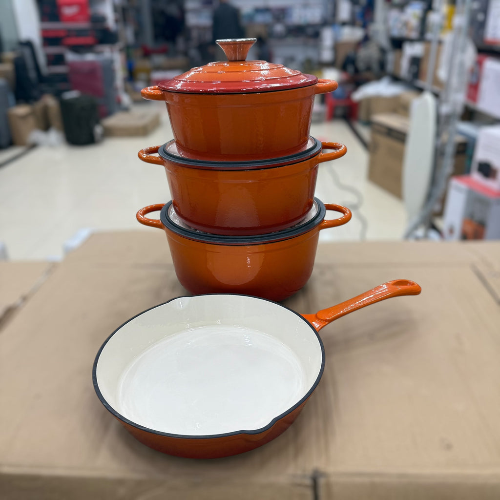 Vmigo 7pcs Cast Iron Cookware Set VM-07