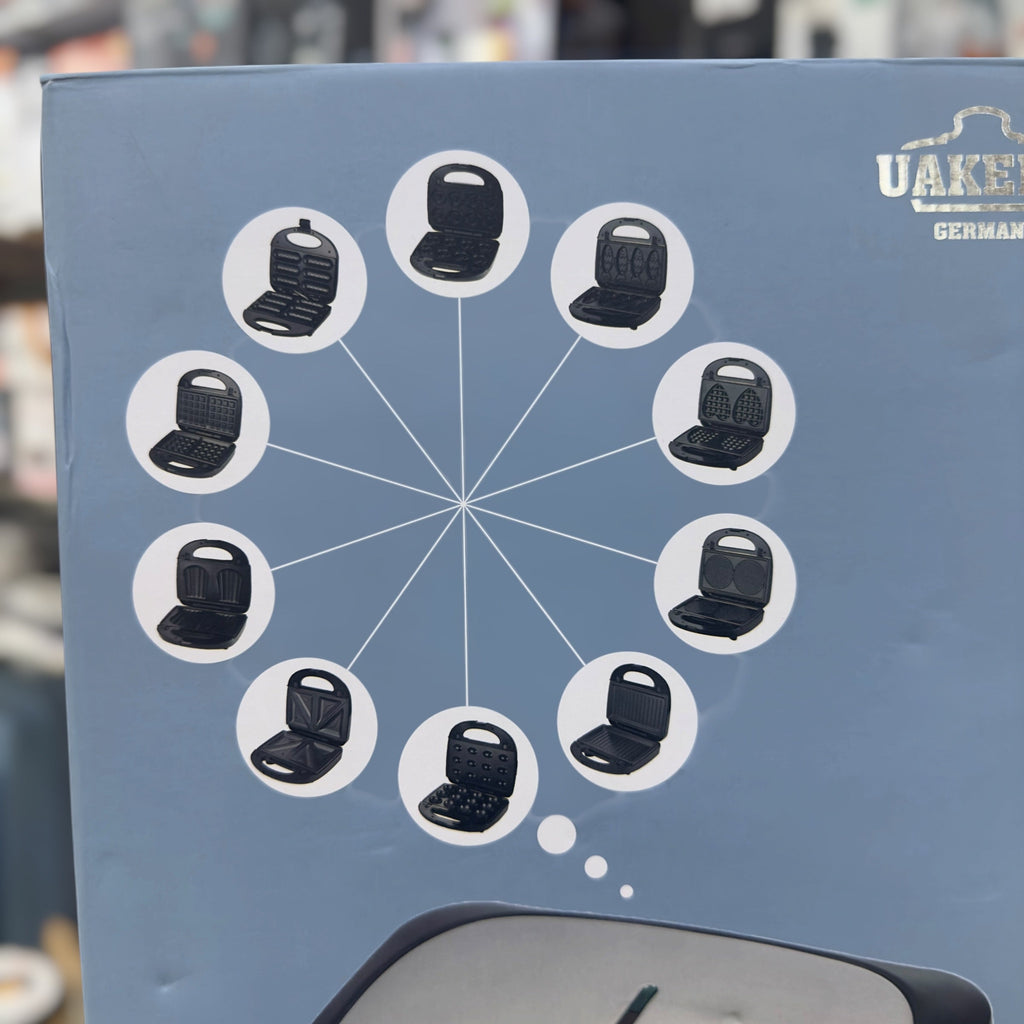 Uakeen 8 in 1 Sandwich Maker Zl-414