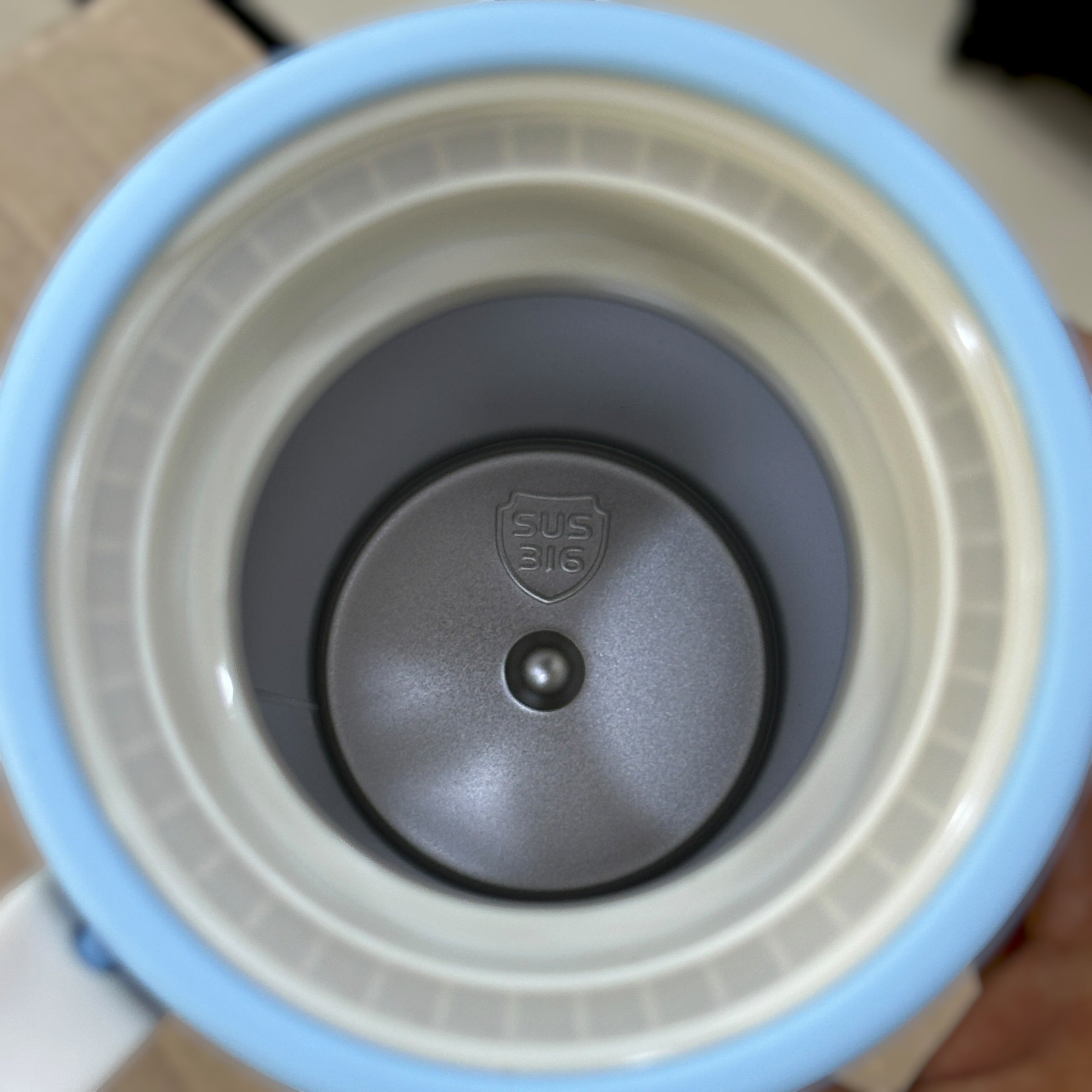 Garden Series Stainless Steel Tea and Water Separation Cup 700ml