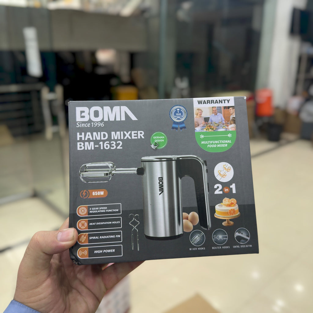 Boma 2 in 1 Electric Hand Mixer BM-1632