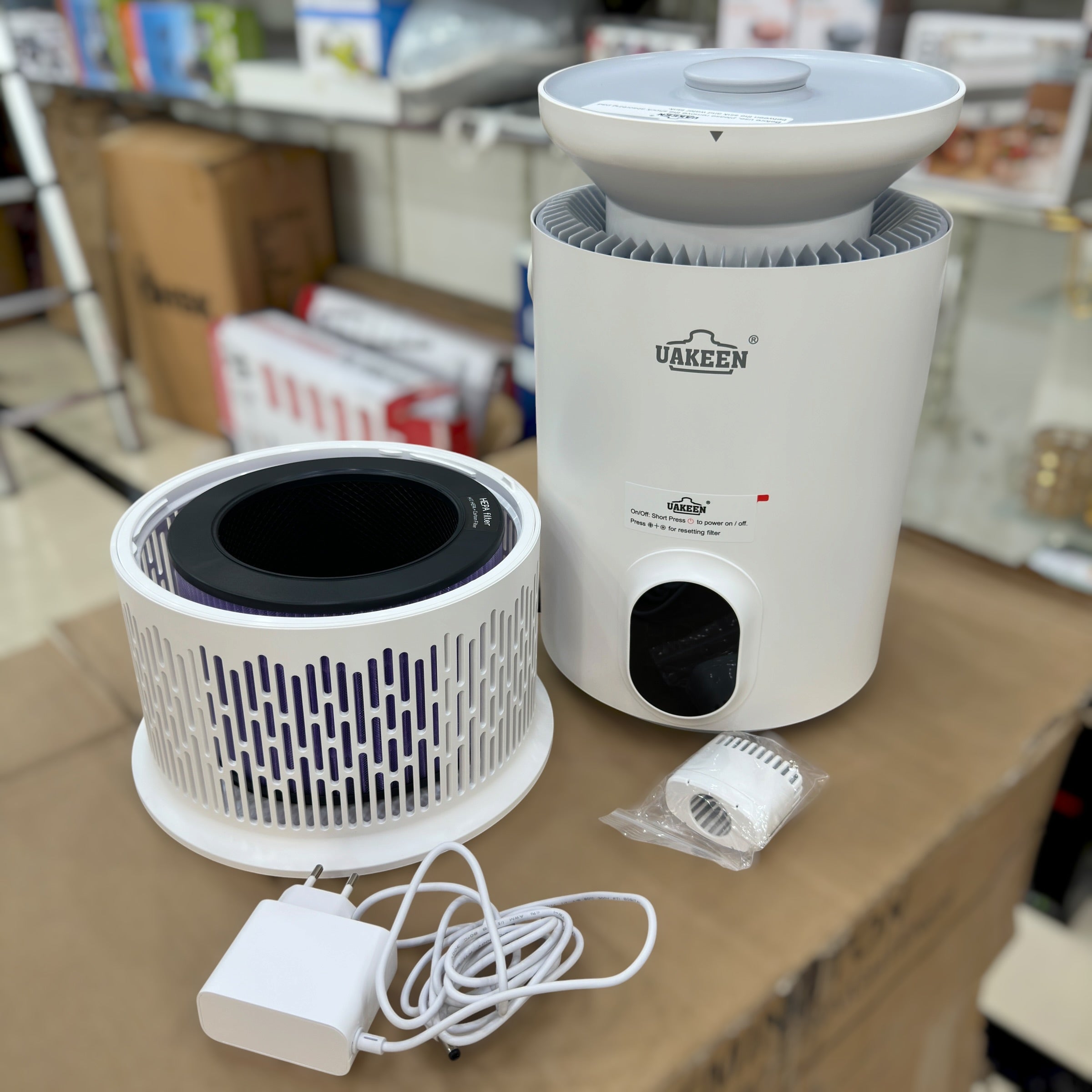 Uakeen Humidifier & Air Purifier Combo ZL-2711