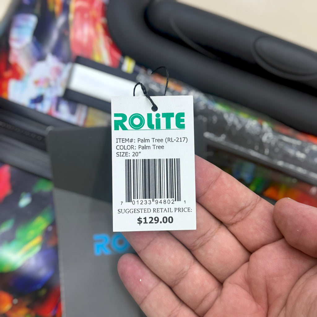 ROLITE USA Palm Tree Luggage Set
