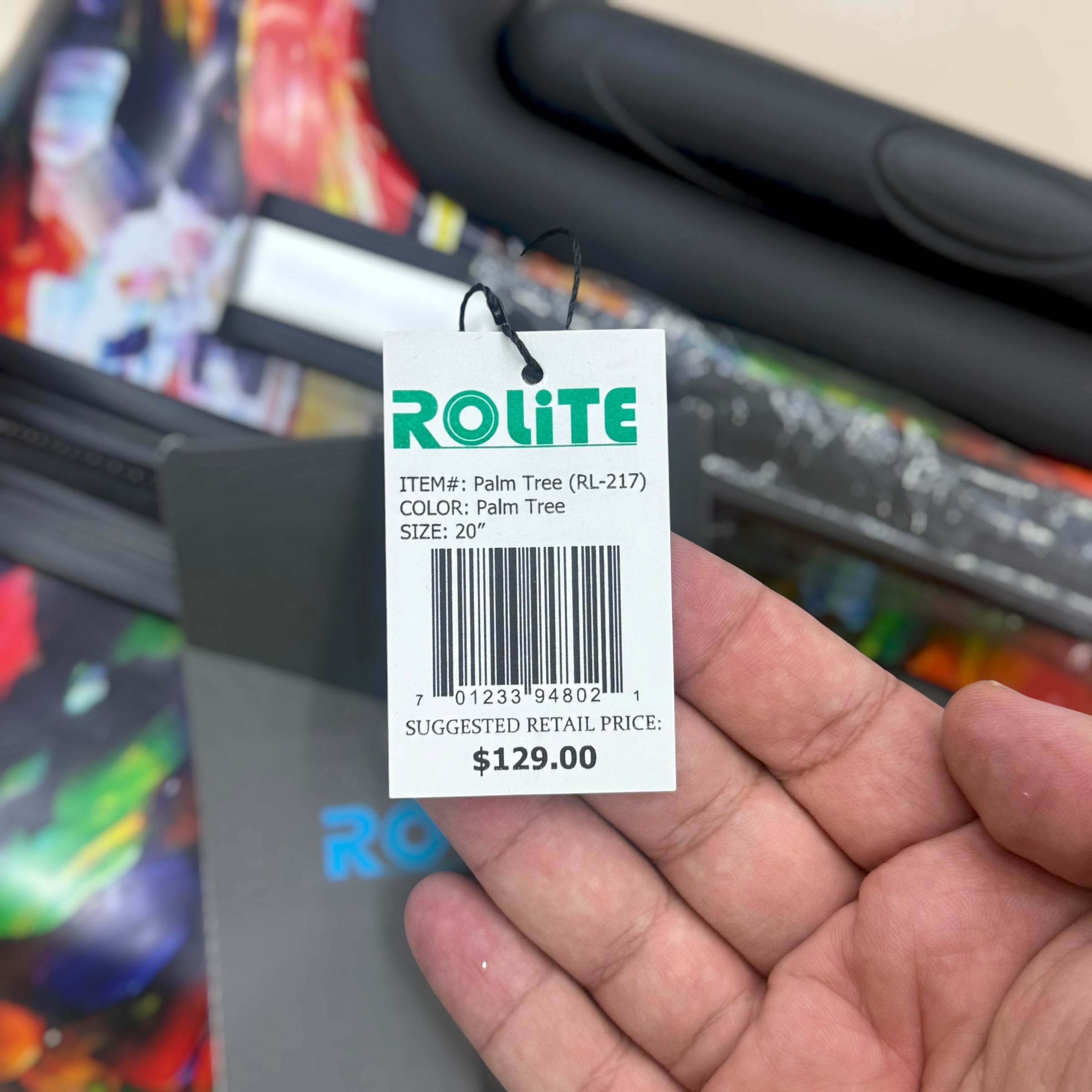 ROLITE USA Palm Tree Luggage Set