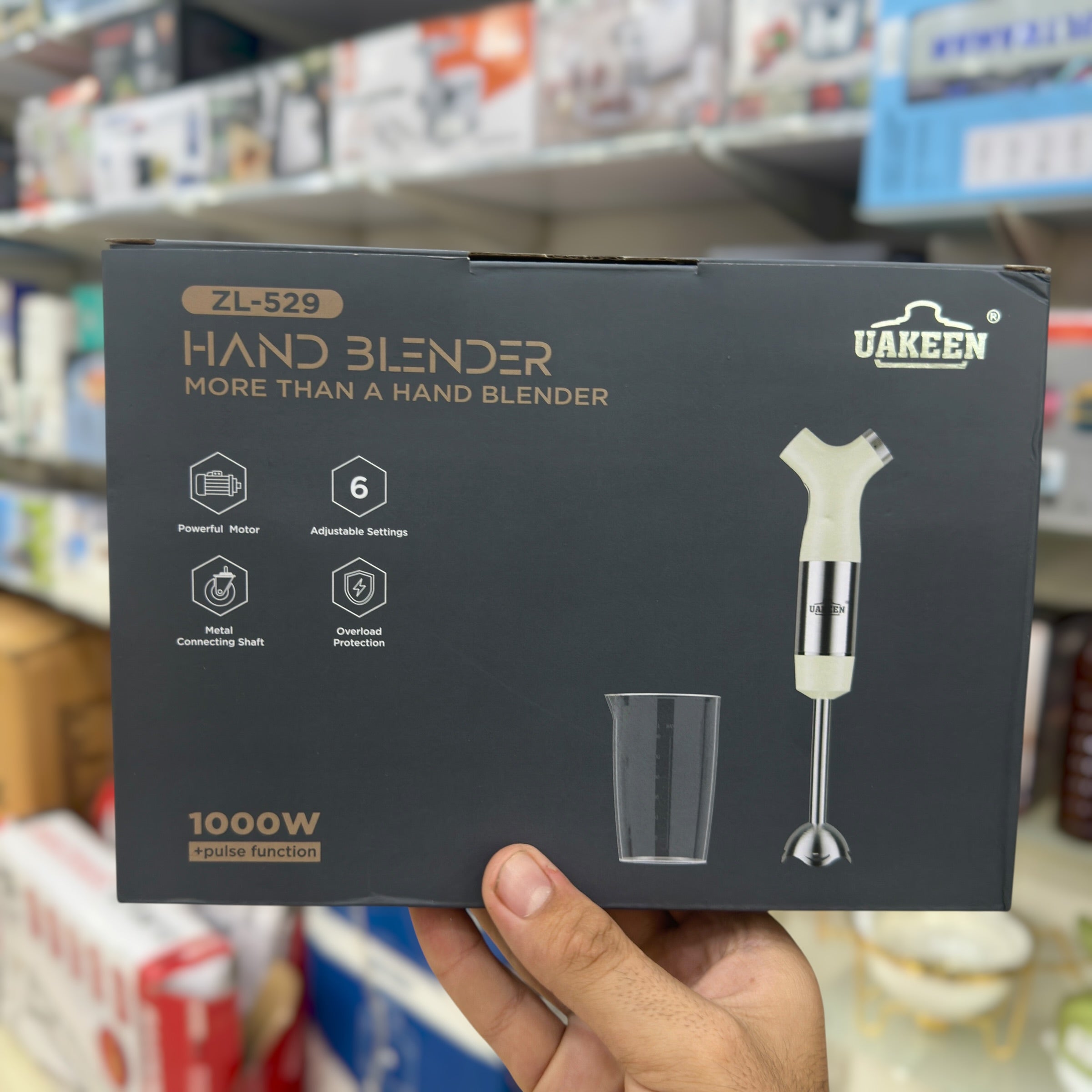 Uakeen Hand Blender with Cup ZL-529
