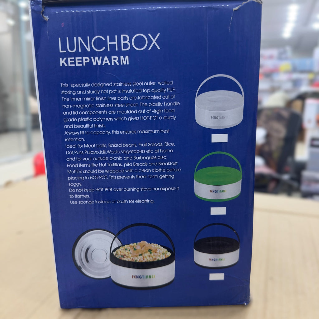Single Handle 3Pcs Hotpot Lunch Box Set