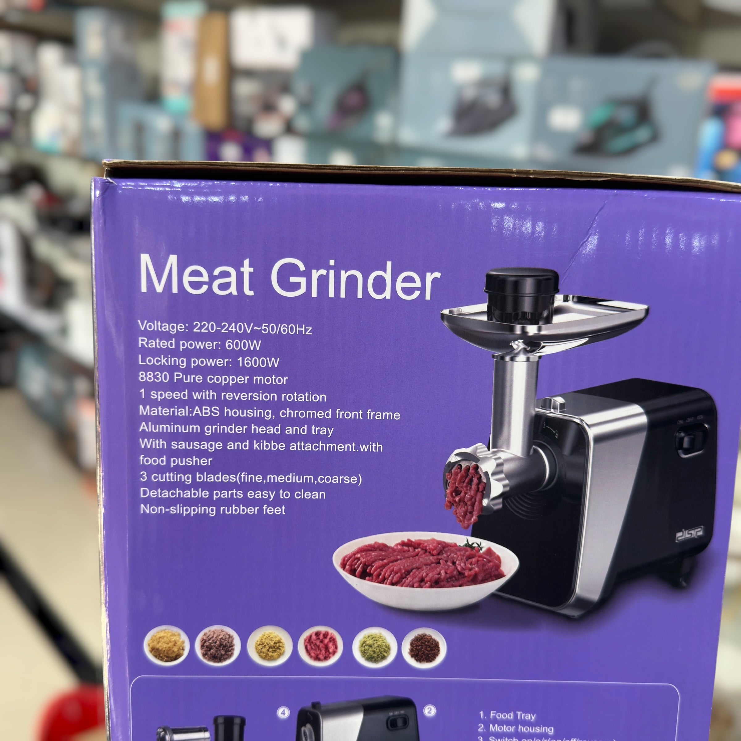 DSP 1600W Meat Grinder KM5034