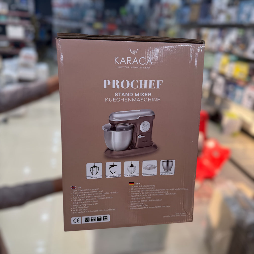 KARACA Pro-Chef Electric Stand Mixer