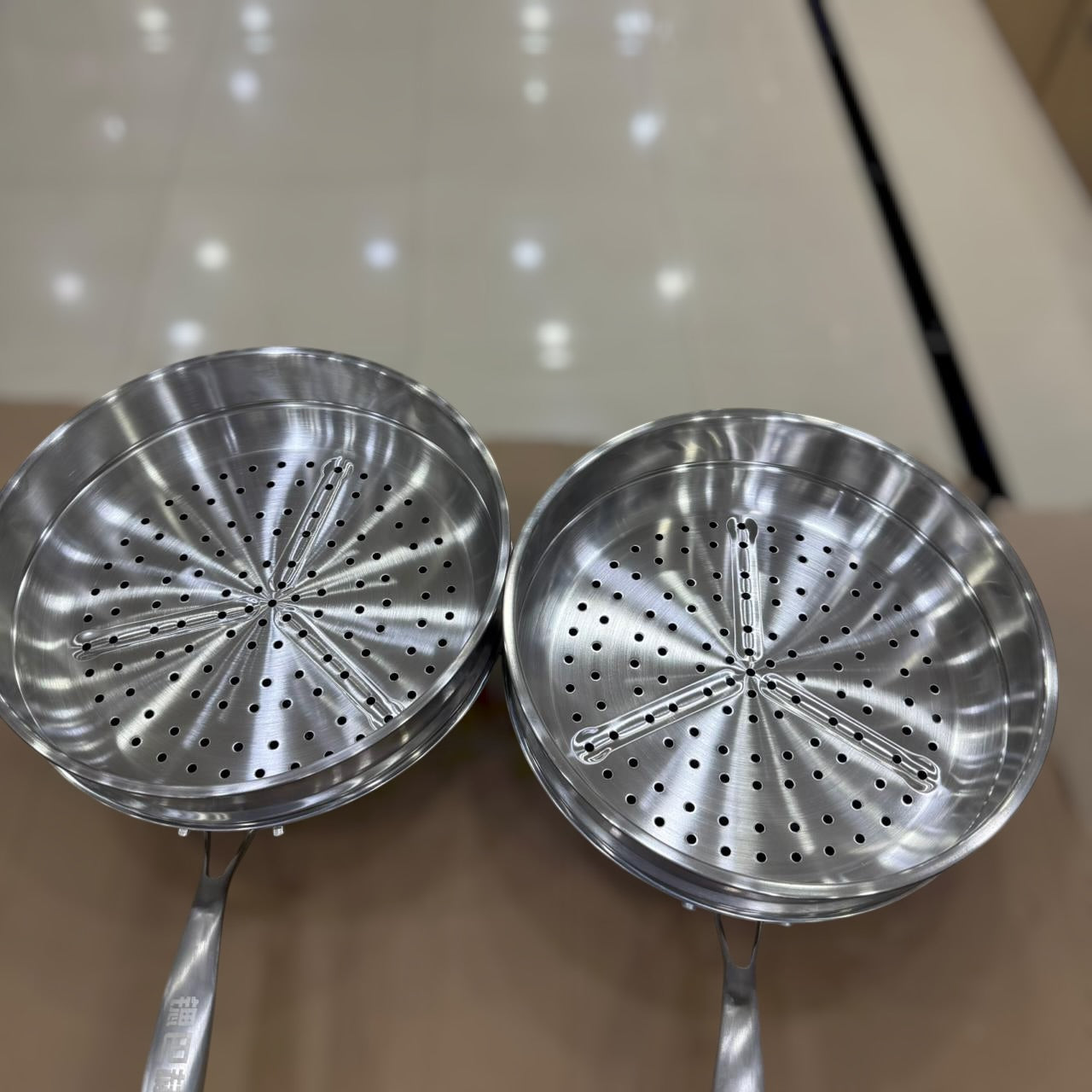 2 in 1 Laser Coated Deep Pan & Steamer
