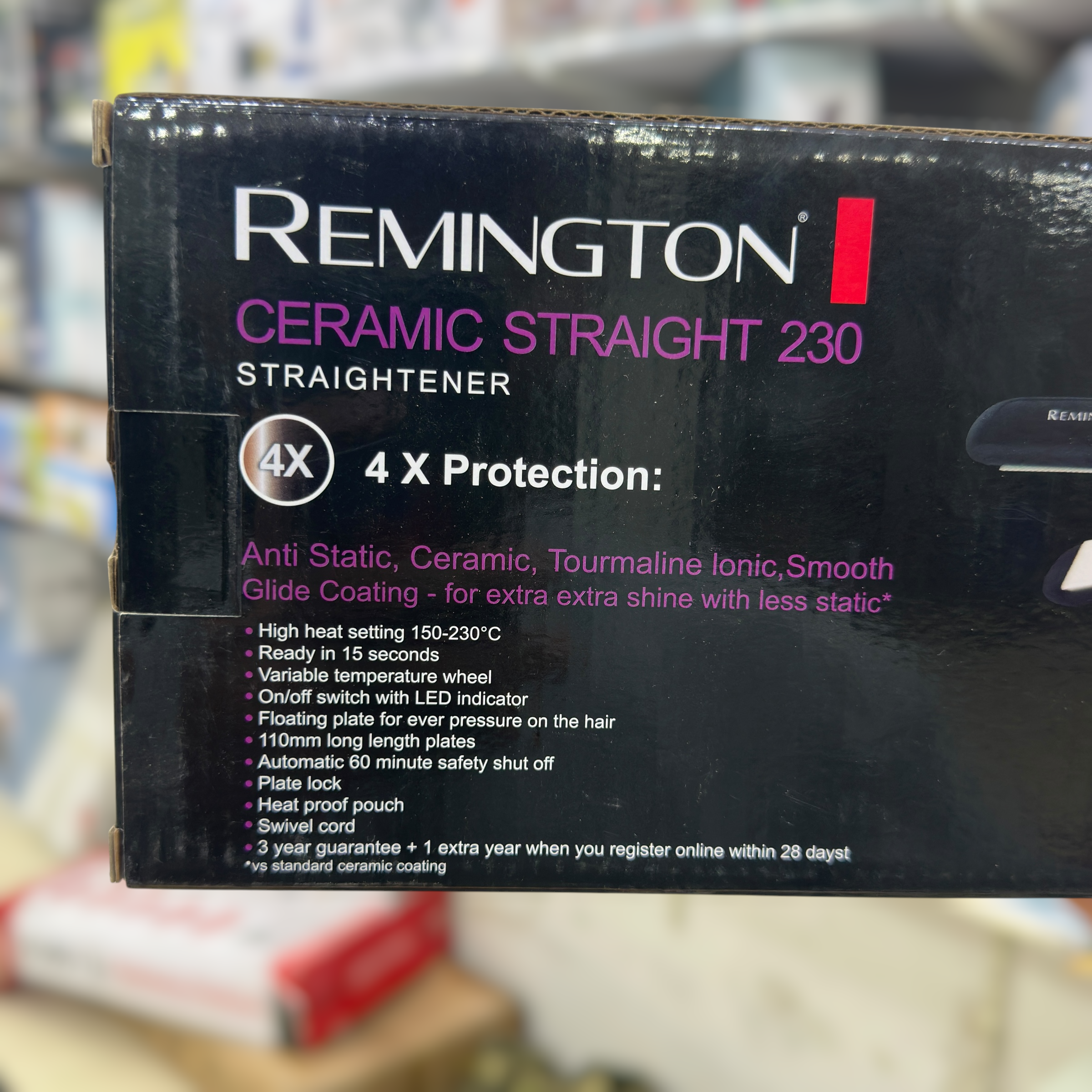 Remington Ceramic Hair Straightener S3500